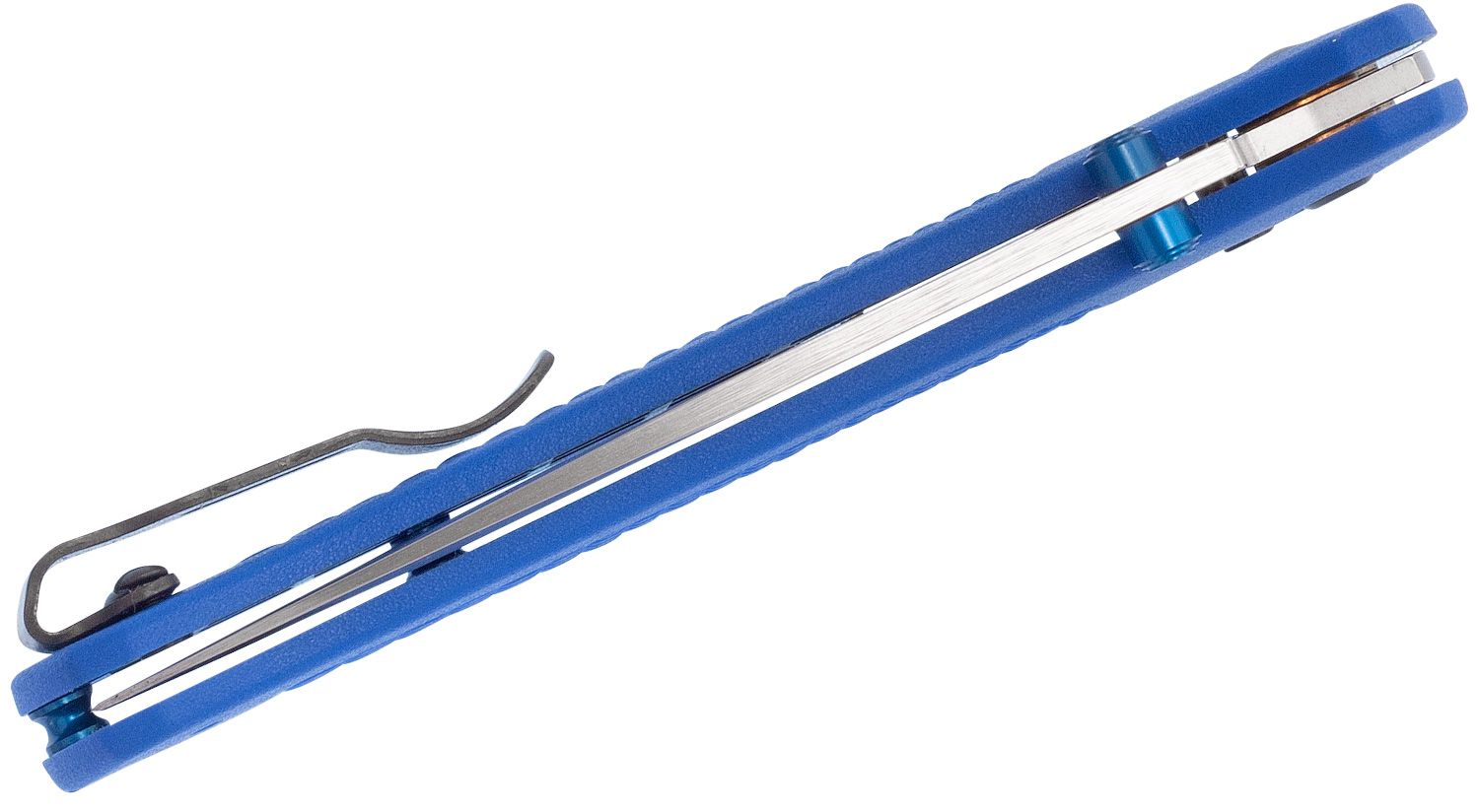 Benchmade - 535 - Bugout - Folding Knife - S30V Satin Drop Point - Grivory - Blue - Image 16