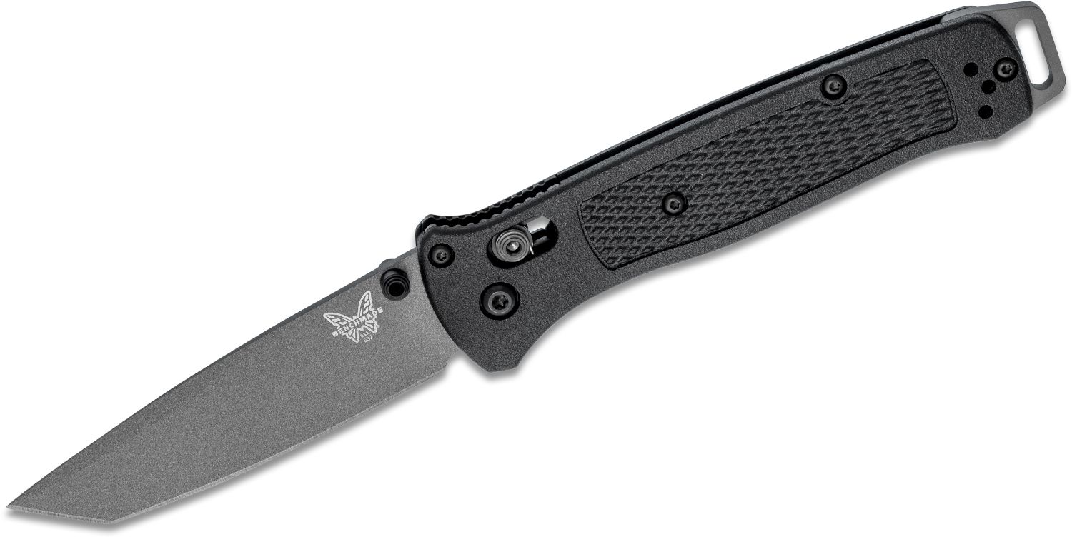 Benchmade - 537GY - Bailout - Folding Knife - CPM 3V Coated Tanto - Grivory - Black - Image 15