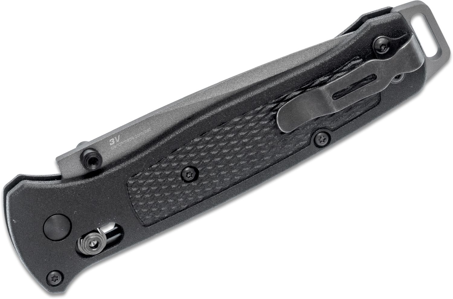 Benchmade - 537GY - Bailout - Folding Knife - CPM 3V Coated Tanto - Grivory - Black - Image 17