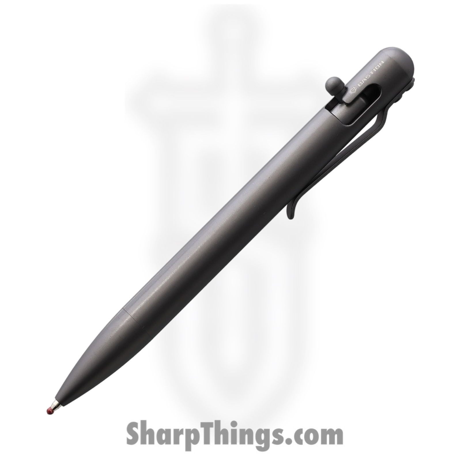 Bastion - BSTN248G - Bolt Action Pen - Titanium - Gray - Image 10