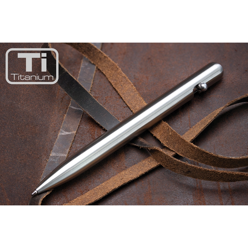 Bastion - BSTN248 - Bolt Action Pen - Titanium - Natural - Image 9