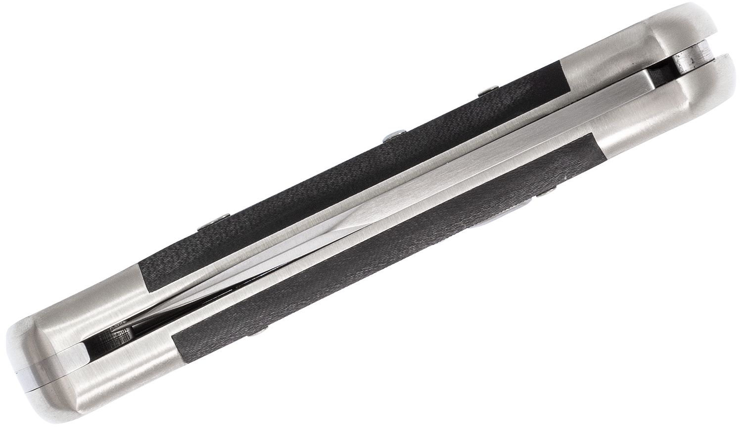 Buck - BU112BKSA-B - 112 Auto Elite Ranger Folding Knife - Automatic Knife - S30V Satin Clip Point - G10 - Black/Nickel Silver - Image 14