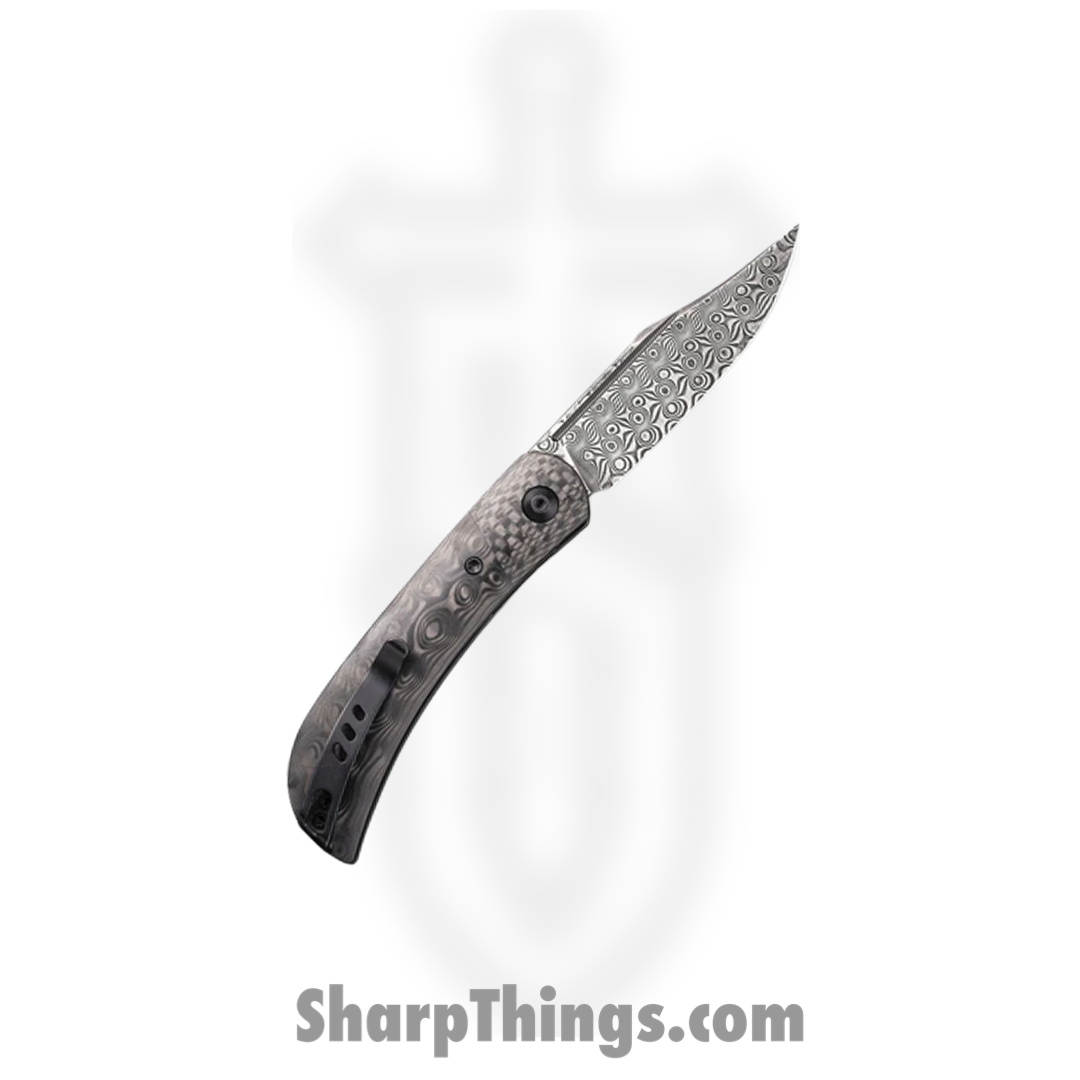 CIVIVI Knives - C19010C-DS3 - Appalachian Drifter II - CF Front Flipper - Damascus Clip Point - Image 13