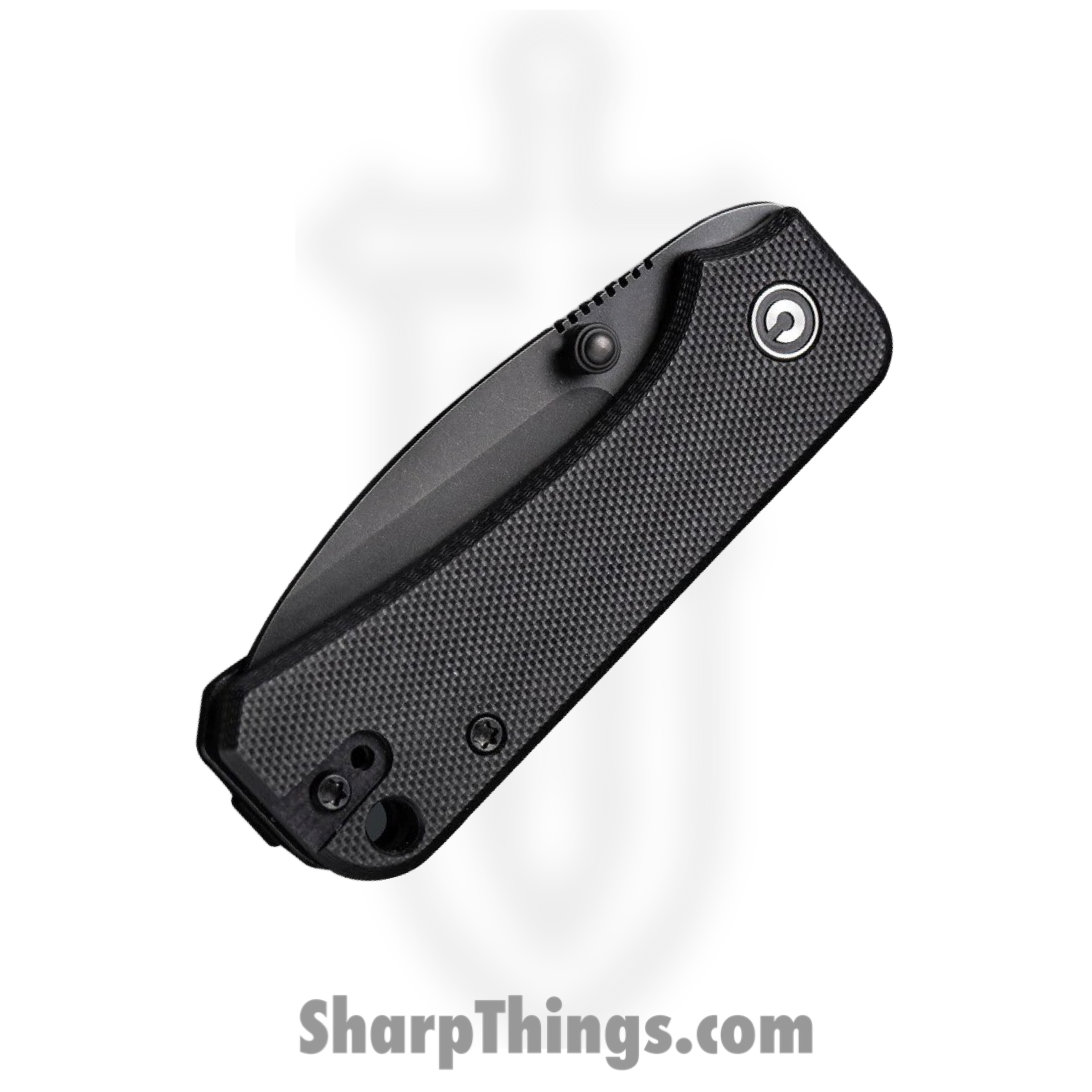 Civivi - CIVC19068S2 - Baby Banter Linerlock - Folding Knife - Nitro-V Black Stonewash Drop Point - G10 - Black - Image 11