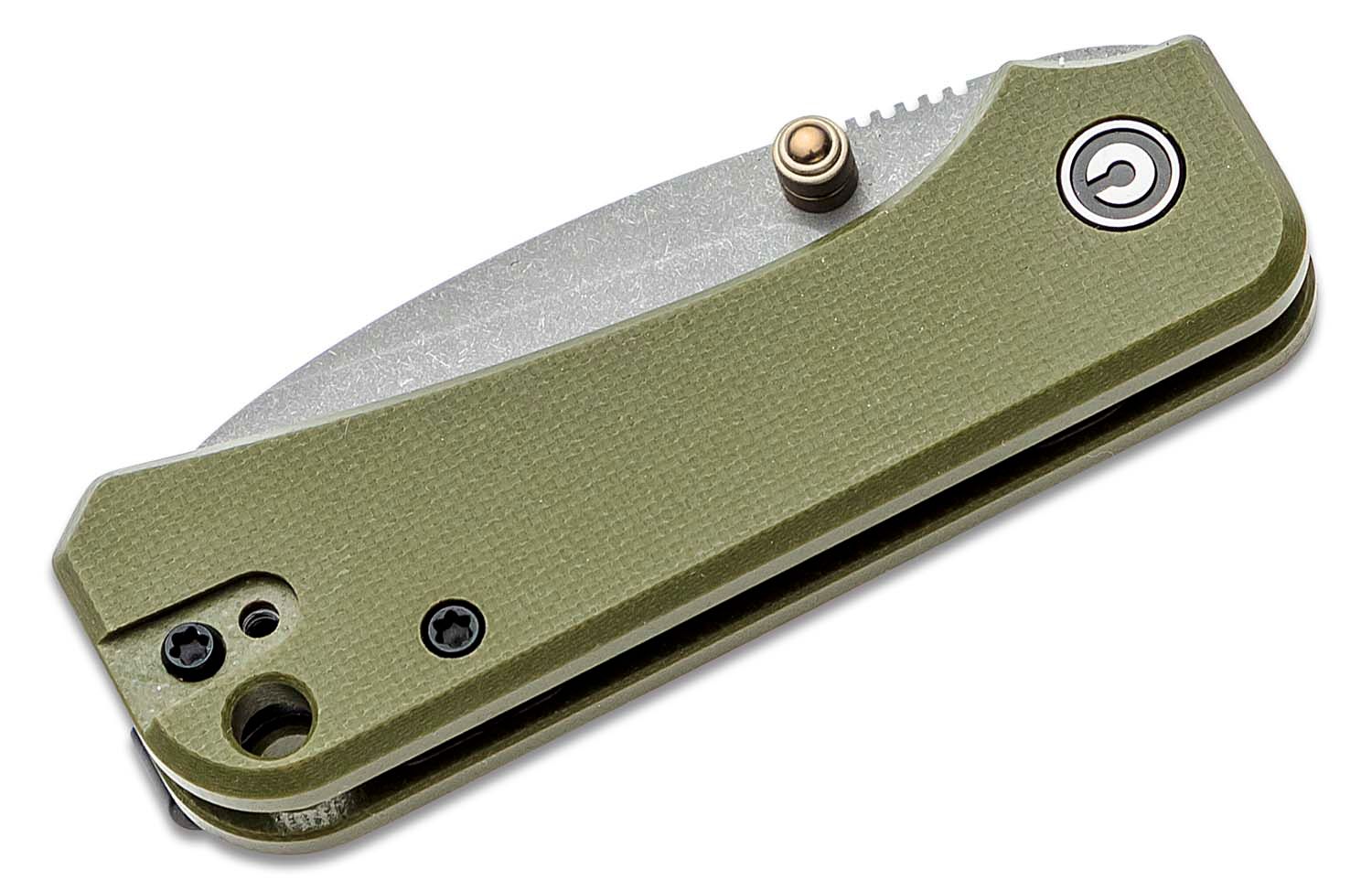 Civivi - CIVC19068S5 - Ben Petersen Baby Banter Folding Knife - Nitro-V Stainless G10 - Green - Image 17