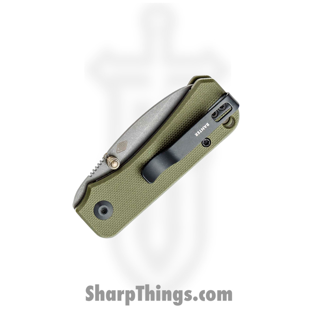 Civivi - CIVC19068S5 - Ben Petersen Baby Banter Folding Knife - Nitro-V Stainless G10 - Green - Image 13