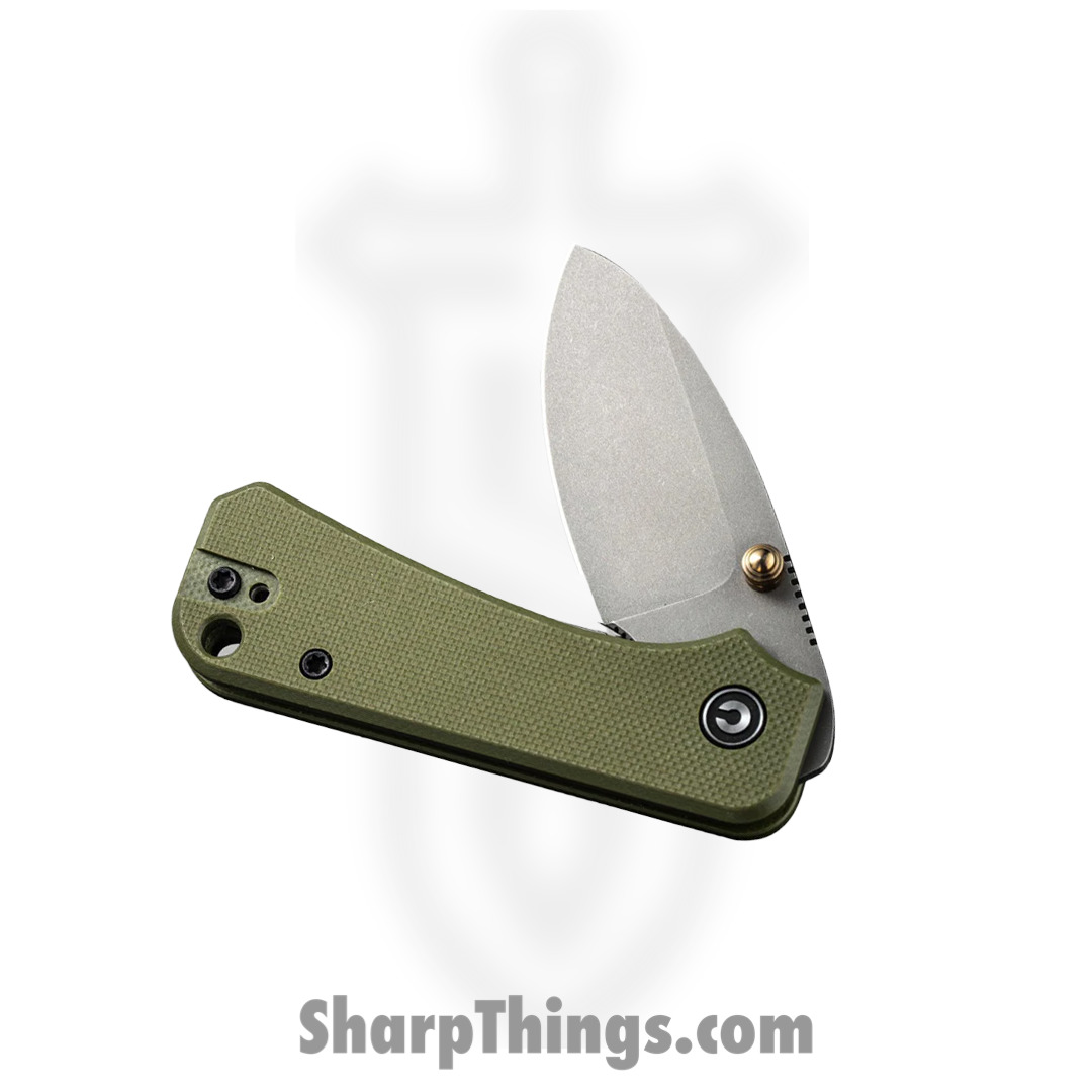 Civivi - CIVC19068S5 - Ben Petersen Baby Banter Folding Knife - Nitro-V Stainless G10 - Green - Image 14