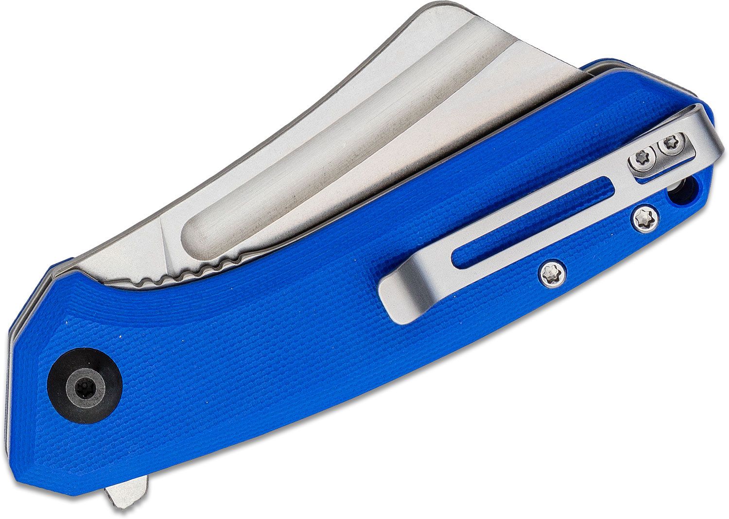 Civivi - CIVC2004B - Mini Bullmastiff Cleaver Flipper Knife - 9Cr18MoV G10 - Blue - Image 16