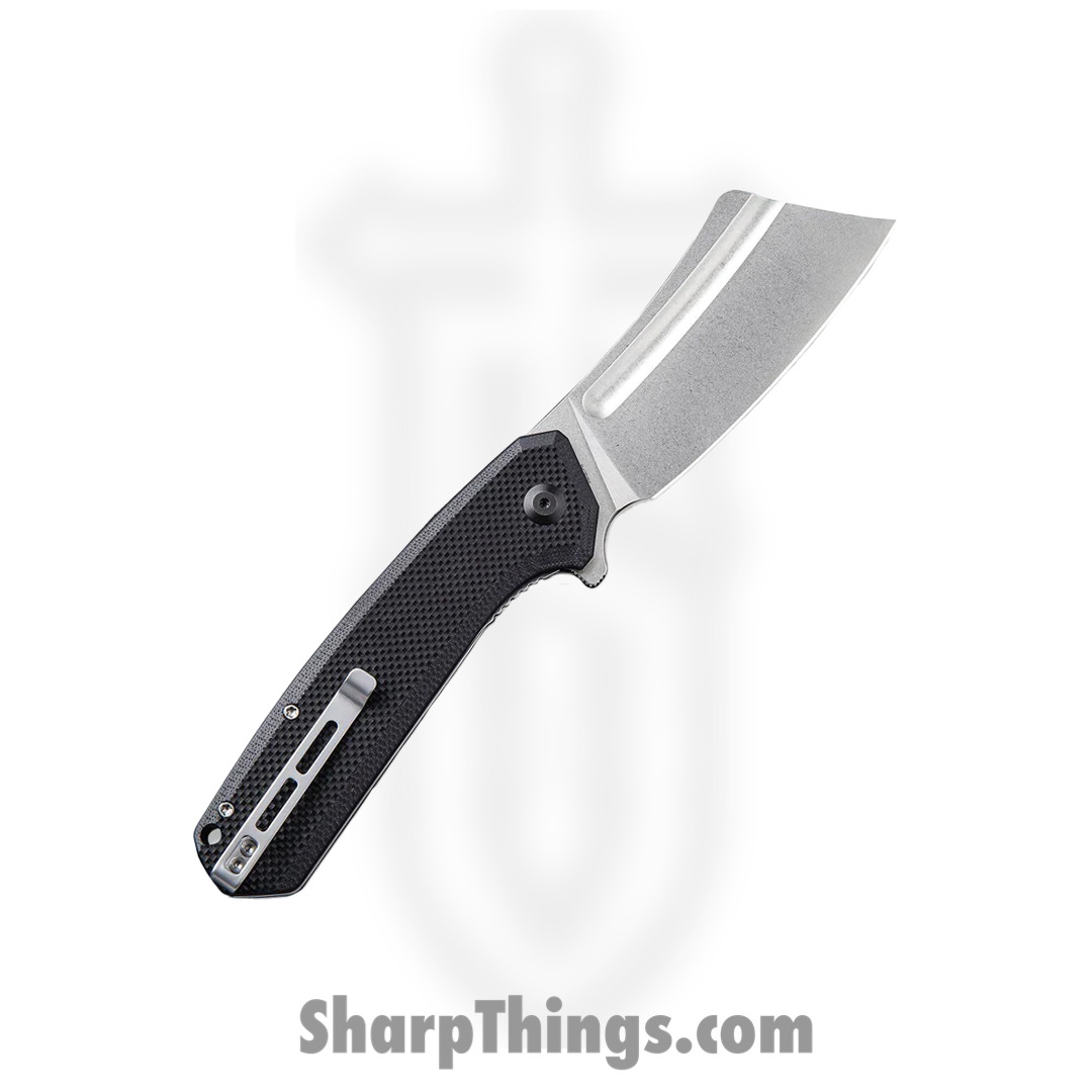 Civivi - CIVC2006C - Bullmastiff Linerlock Folding Cleaver - 9Cr18MoV G10 - Black - Image 11