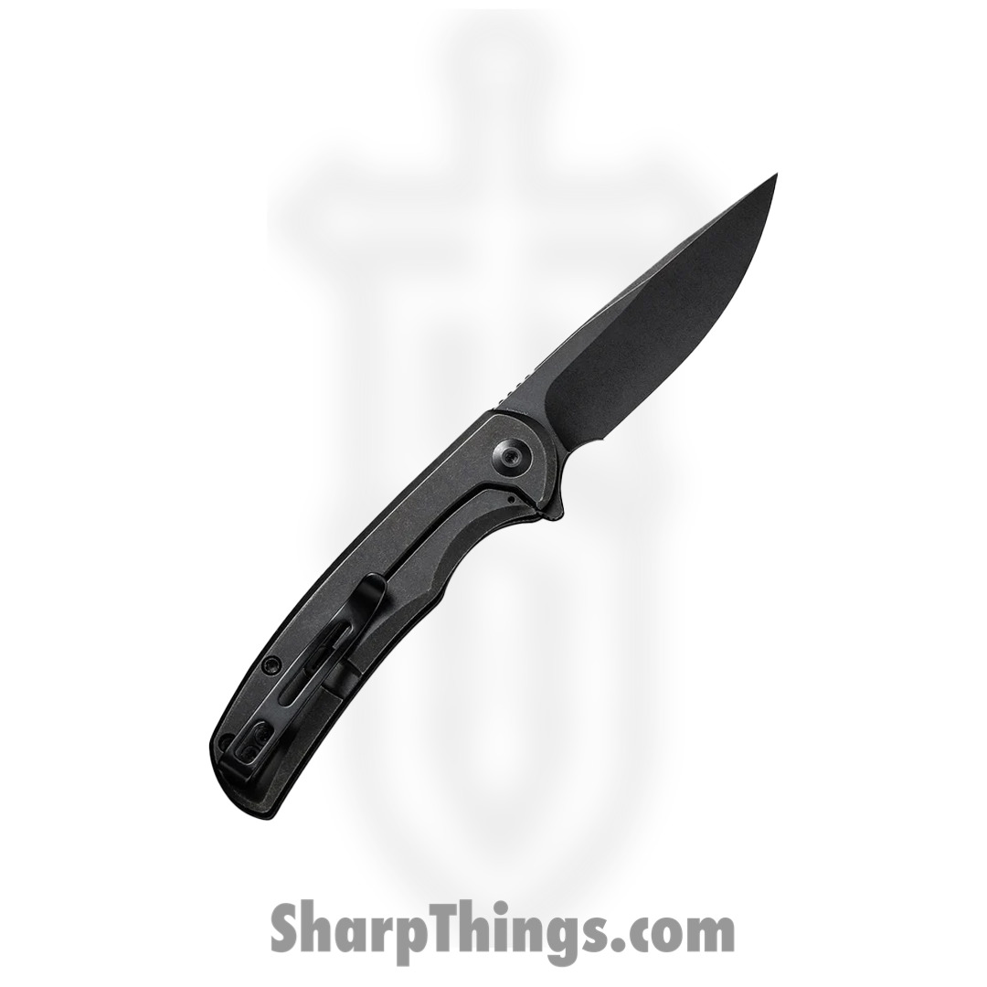 Civivi - CIVC2110C - NOx Stonewashed Drop Point Flipper Knife - Nitro-V - Black - G10 - Image 11