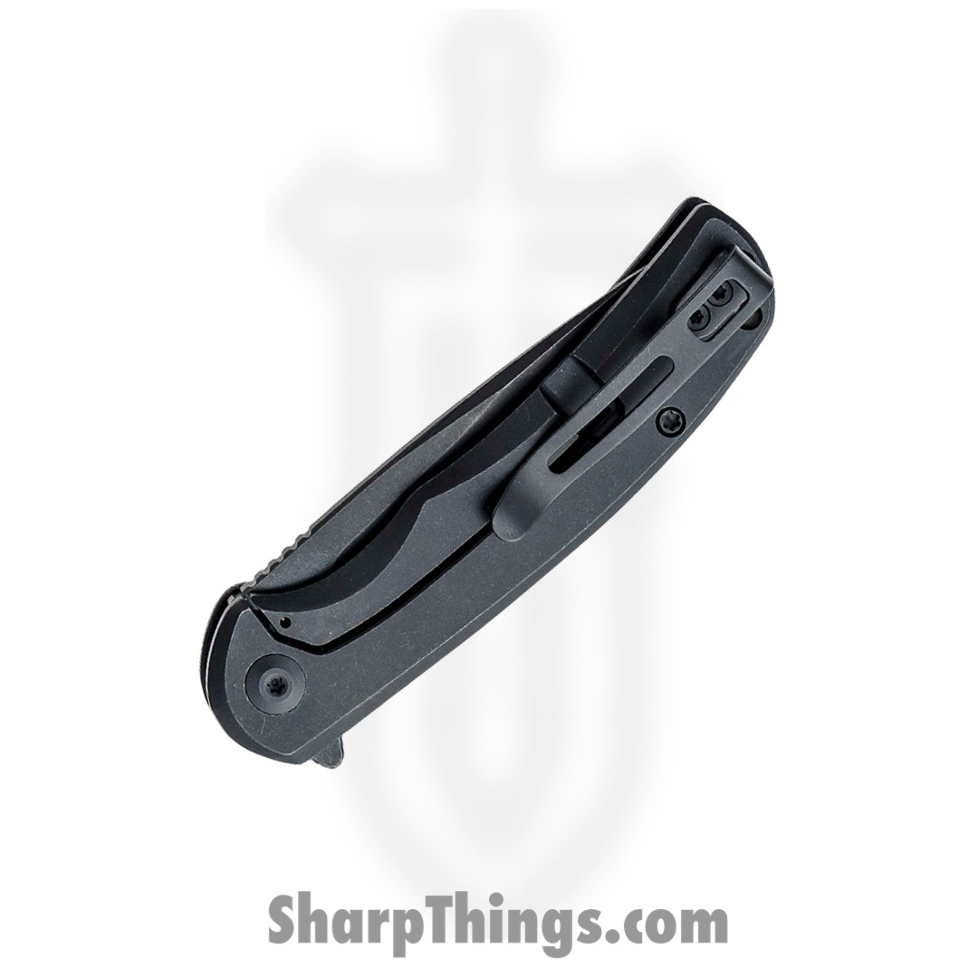 Civivi - CIVC2110C - NOx Stonewashed Drop Point Flipper Knife - Nitro-V - Black - G10 - Image 13