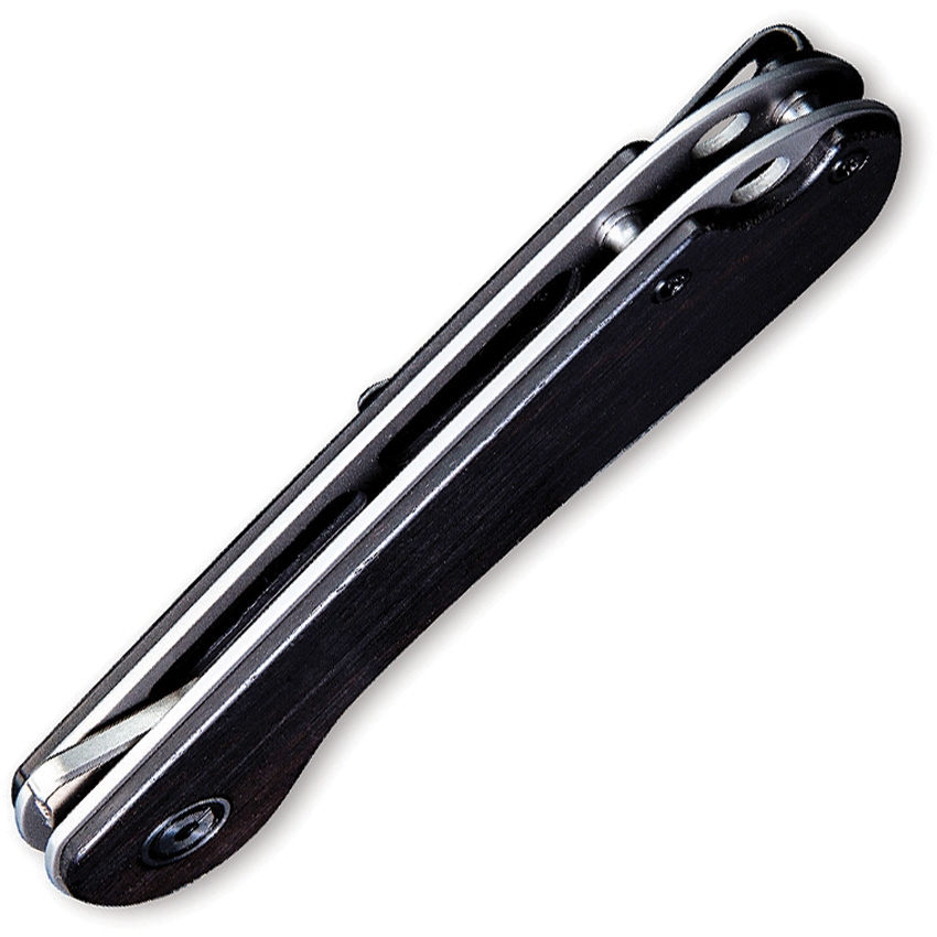 Civivi - Elementum - CIVC907D - Linerlock Folding Knife - D2 Ebony Wood - Black - Image 18