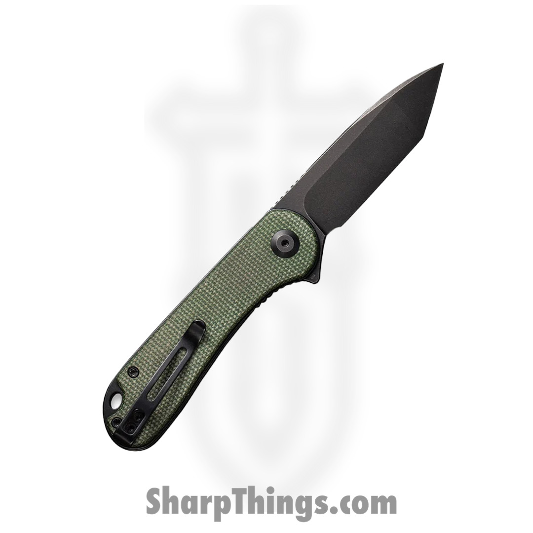 Civivi - CIVC907TE - Elementum Tanto Flipper Knife - D2 Micarata - Green - Image 11