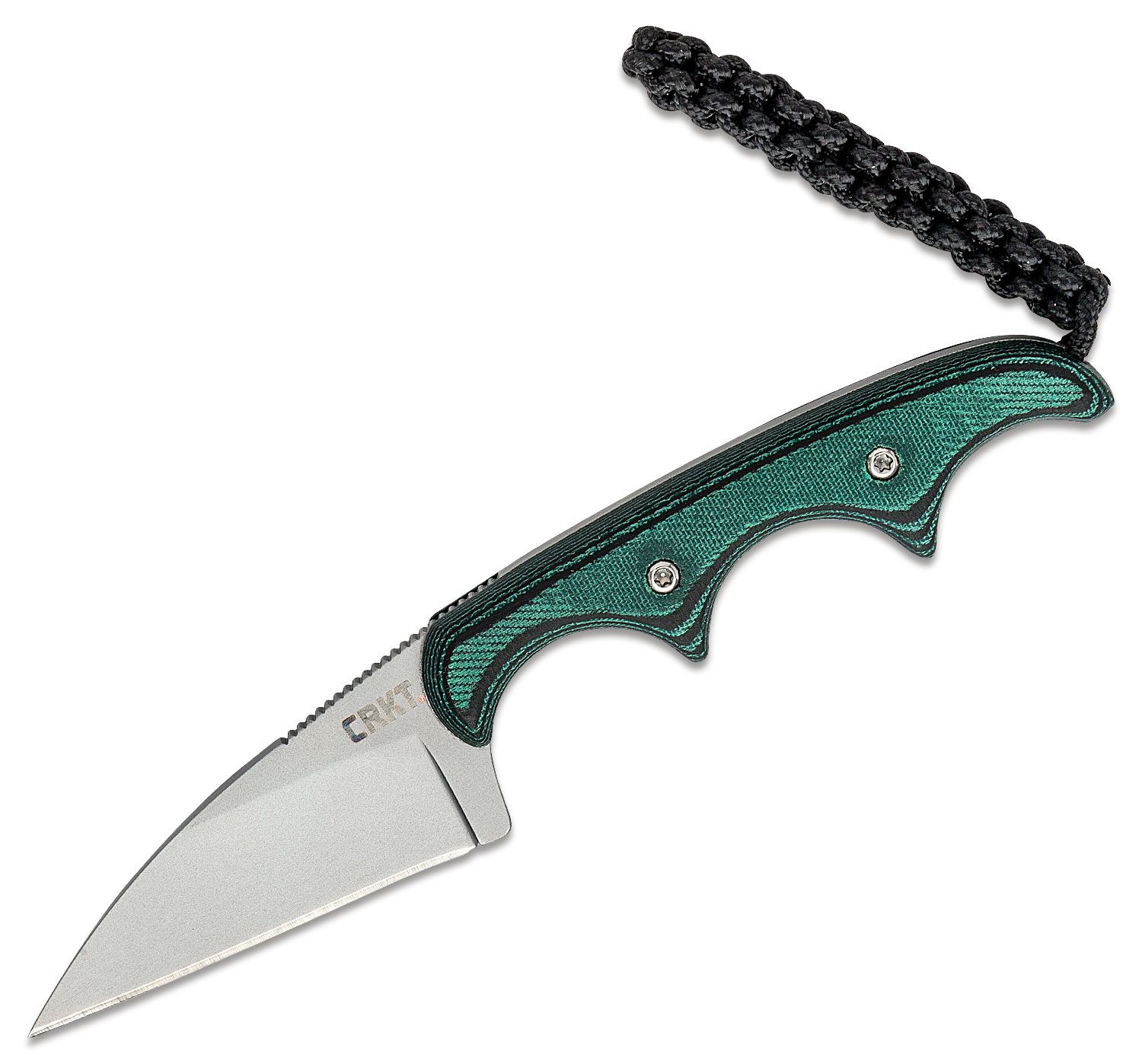 CRKT - 2385 - Folts Minimalist - Fixed Blade Knife - 5Cr15MoV Bead Blast Wharncliffe - Micarta - Green - Image 16