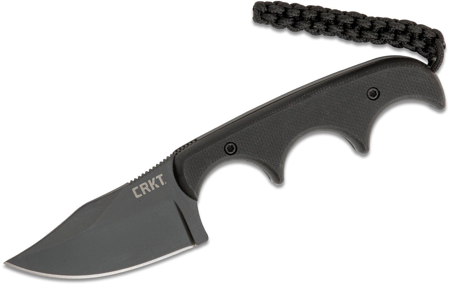 CRKT - 2387K - Folts Minimalist Bowie - Fixed Blade Knife - 5Cr15MoV Black Clip Point - Micarta - Black - Image 12