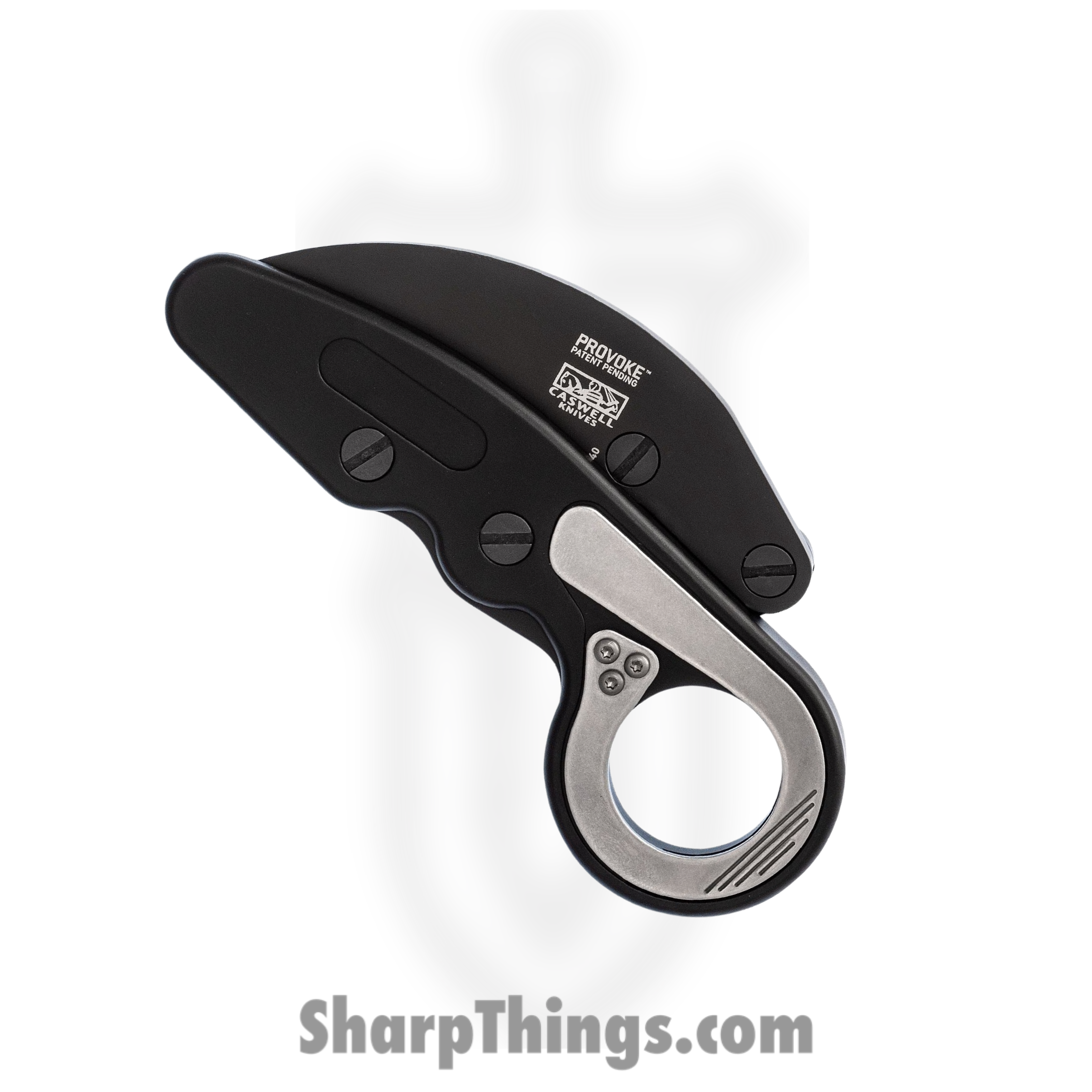 CRKT - 4040 - Provoke Kinematic - Folding Knife - D2 Black TiNi Hawkbill - 6061-T6 Aluminum - Black - Image 7