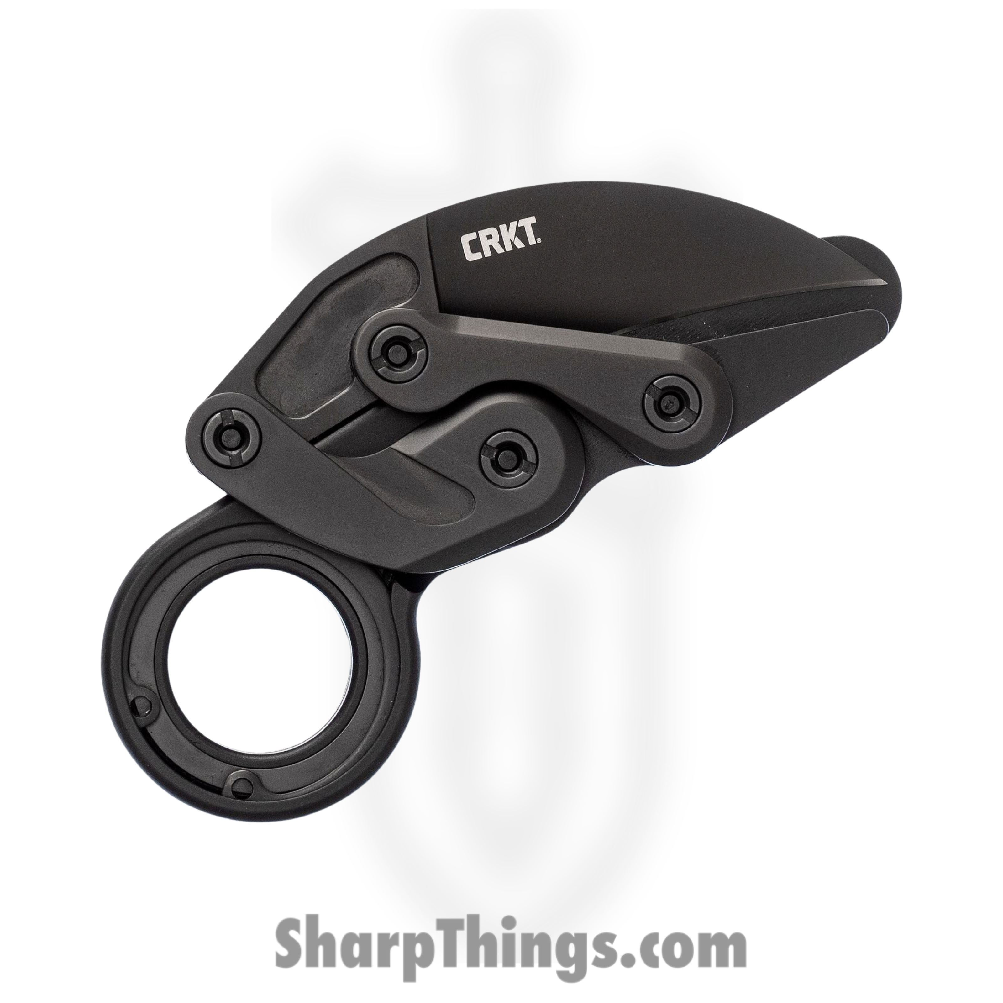 CRKT - 4040 - Provoke Kinematic - Folding Knife - D2 Black TiNi Hawkbill - 6061-T6 Aluminum - Black - Image 8
