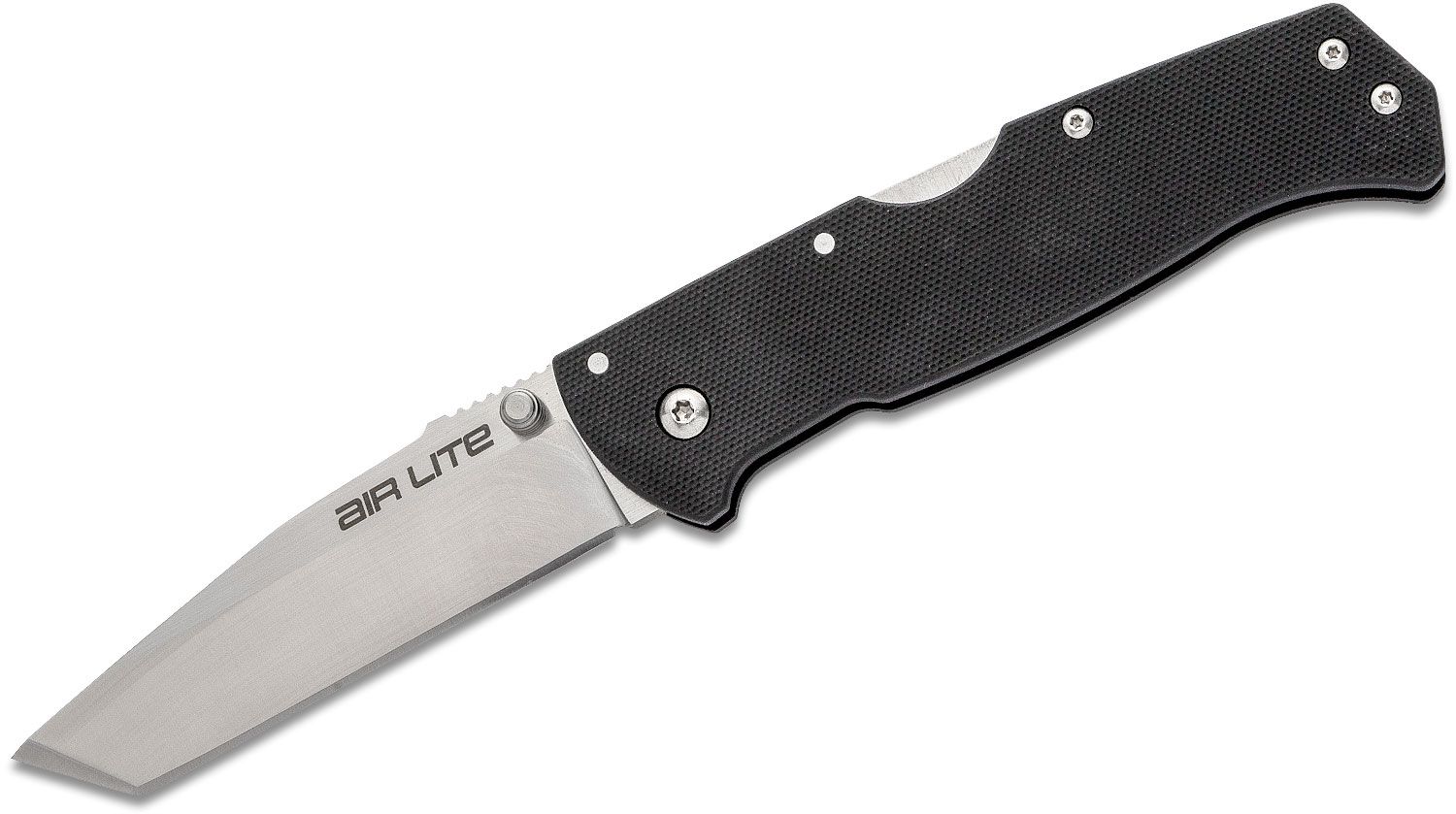 Cold Steel - CS26WT - Air Lite Folding Knife Tanto - Satin AUS-10 - G10 - Black - Image 13
