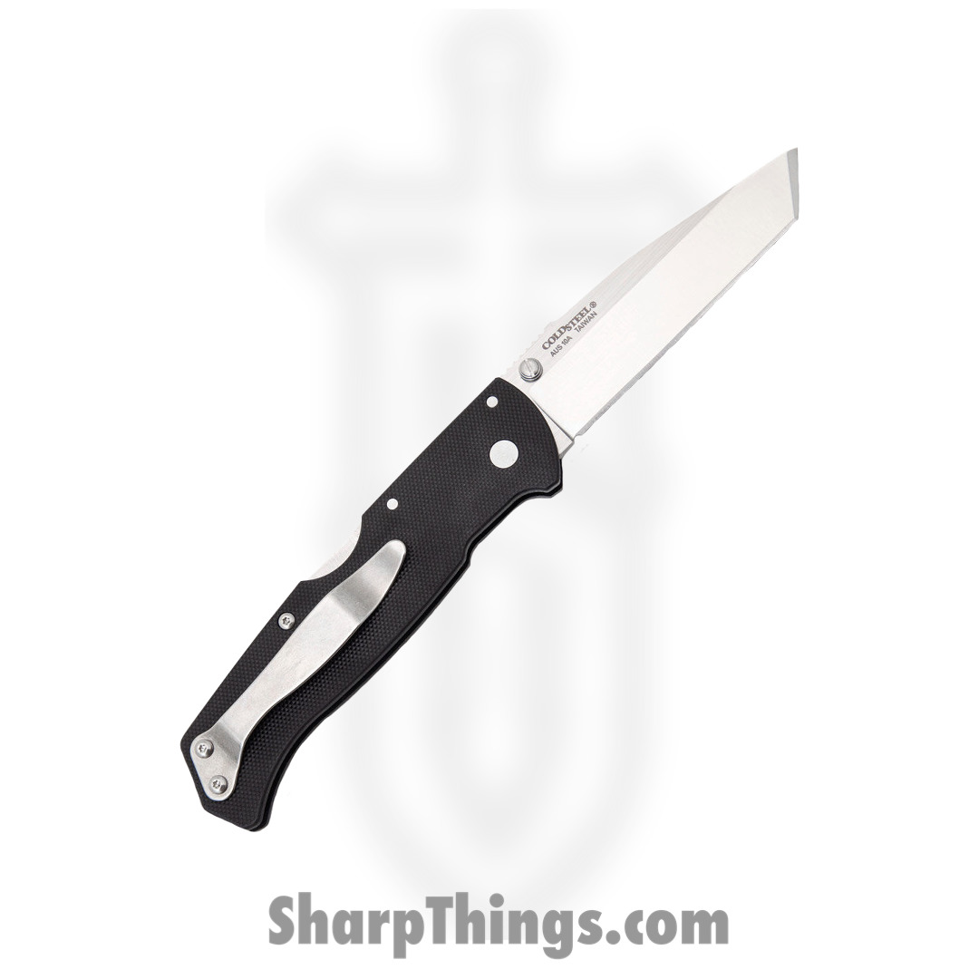 Cold Steel - CS26WT - Air Lite Folding Knife Tanto - Satin AUS-10 - G10 - Black - Image 10