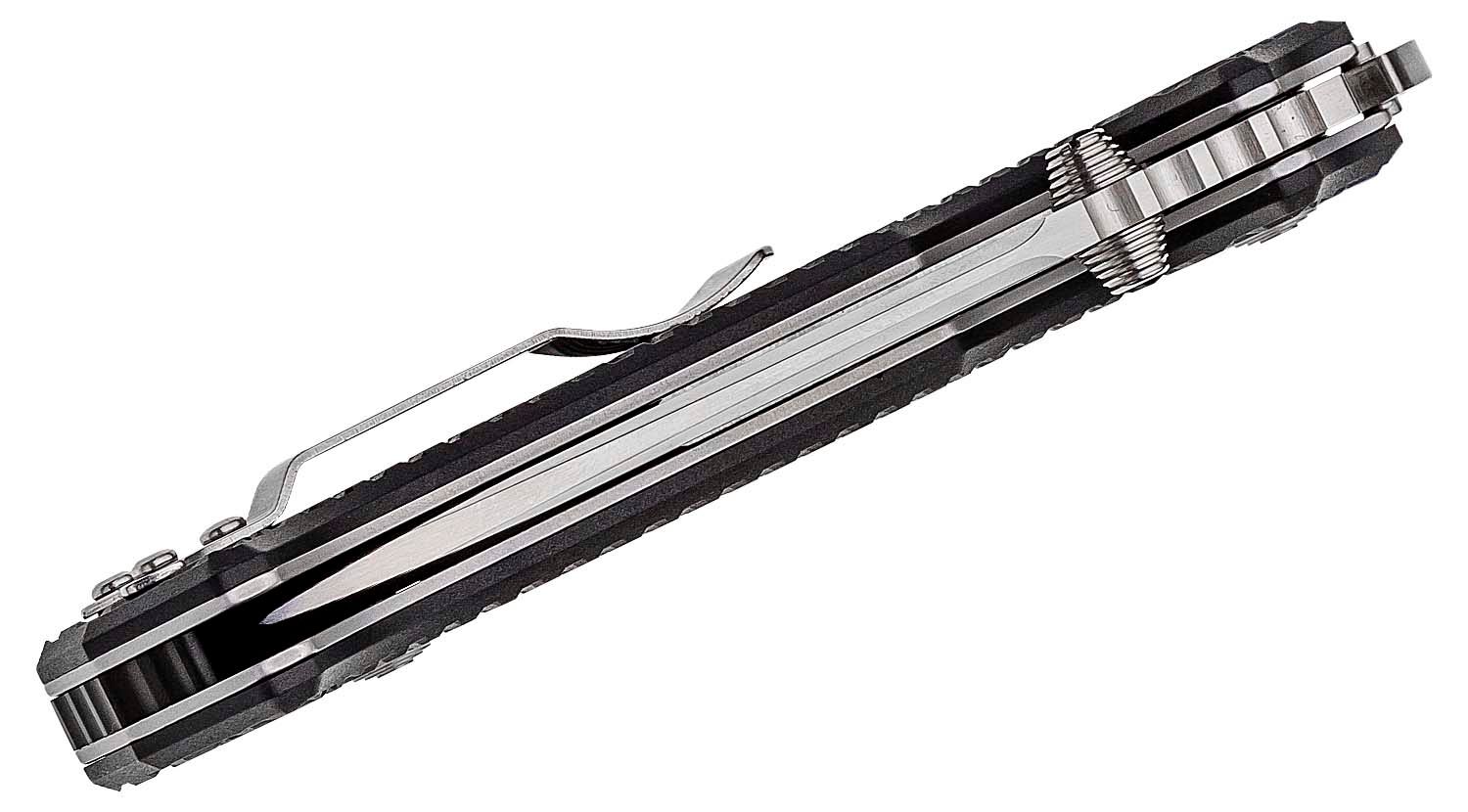 Cold Steel - CS58SQL - AD-15 Lite - Folding Knife - AUS-10A Satin Drop Point - Griv-Ex - Black - Image 18