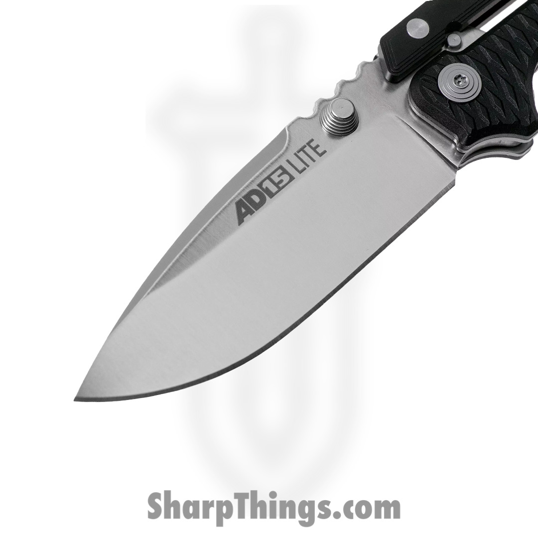 Cold Steel - CS58SQL - AD-15 Lite - Folding Knife - AUS-10A Satin Drop Point - Griv-Ex - Black - Image 14