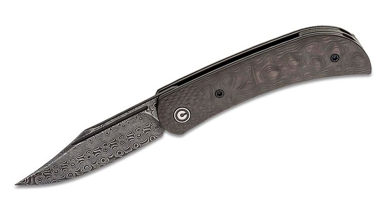 CIVIVI Knives - C19010C-DS3 - Appalachian Drifter II - CF Front Flipper - Damascus Clip Point - Image 22