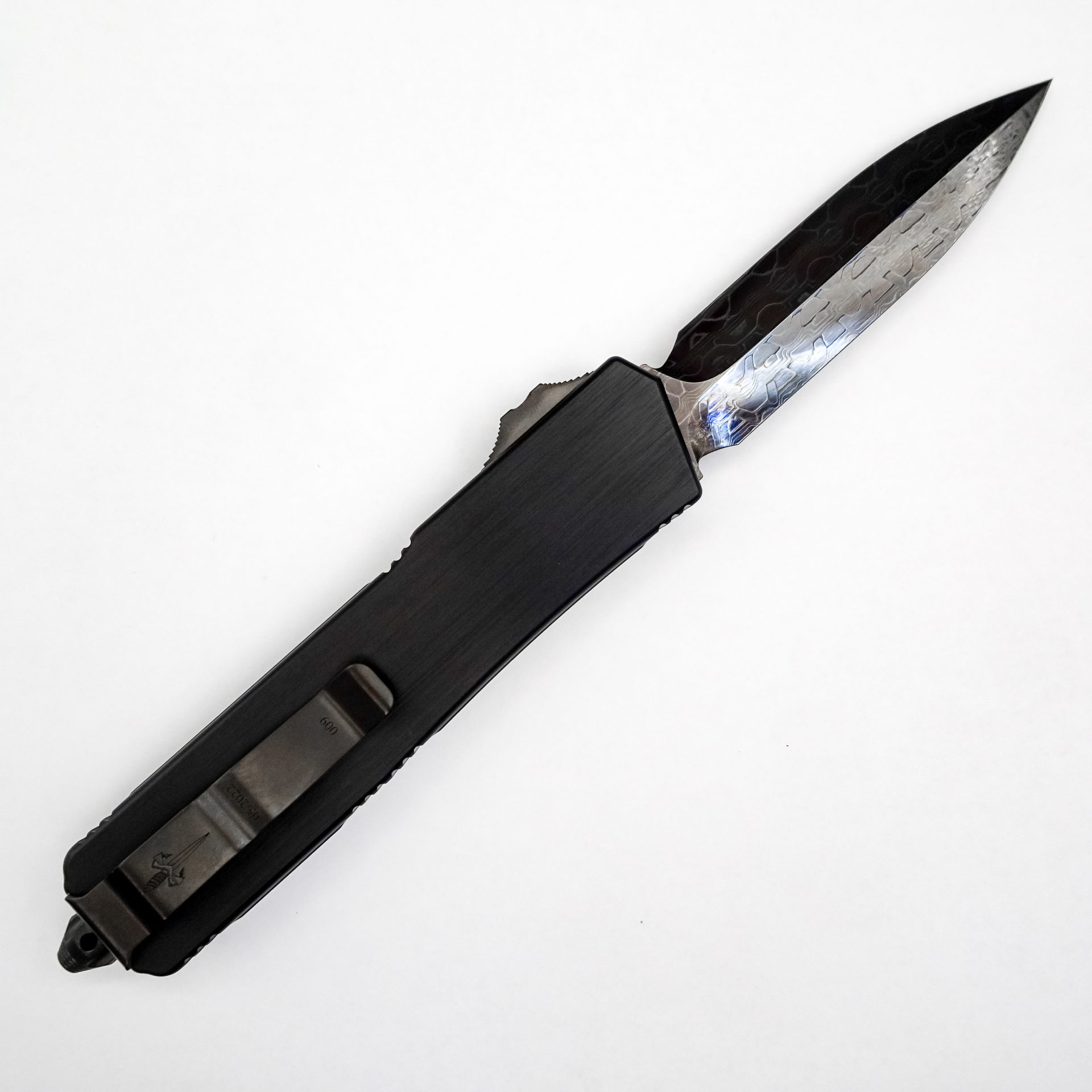 Marfione Custom Knives - MFC-Sca-Rep - Marfione Custom Scarab II Auto OTF - Automatic Knife - MFC-Sca-Rep Marfione Custom Scarab II Auto OTF Automatic Knife - Alloy - Black - Image 12