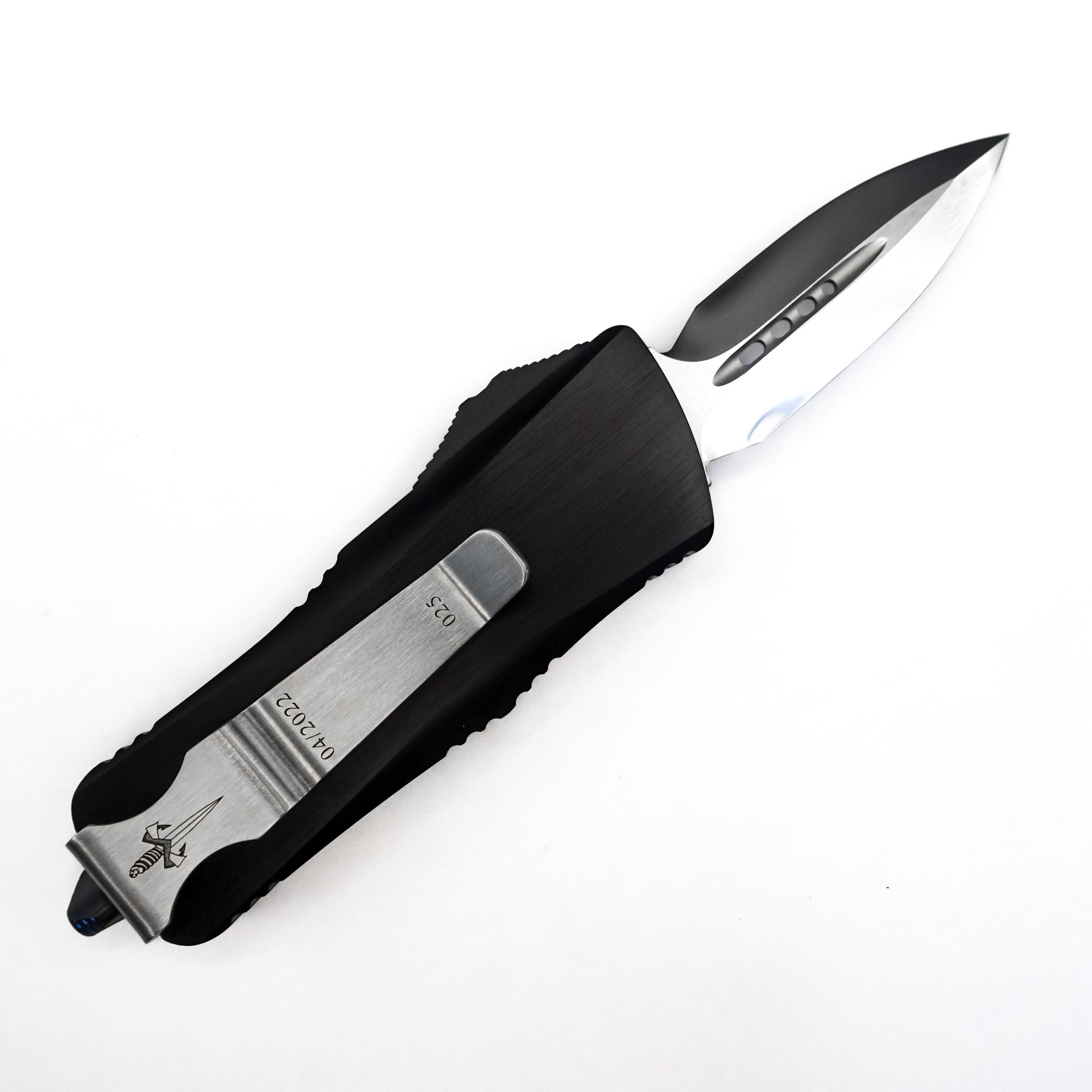 Marfione Custom Knives - MFC-MiniTroo - Marfione Custom Mini Troodon - OTF Auto - MFC-MiniTroo Marfione Custom Mini Troodon OTF Auto - Aluminum - Black - Image 22