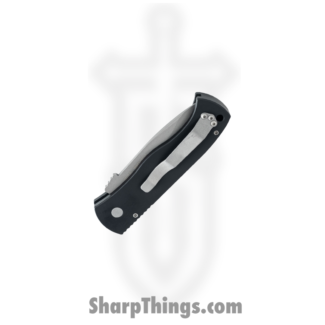 ProTech - E7A5 - Emerson CQC7 - Automatic Knife - 154CM Stonewash Drop Point - Aluminum - Black - Image 8