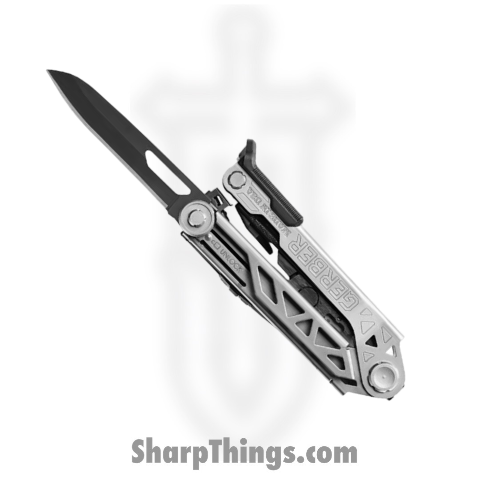 Gerber - G1198 - Center Drive with Bit Set - 420HC Coated Multi - Grey/Black - Image 8