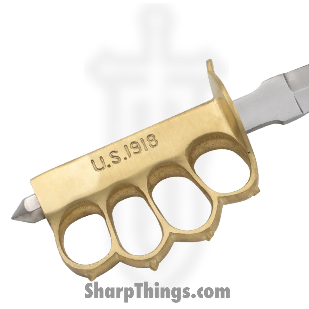 VOC - ICD-022 - 11 inch Trench Knife - Fixed Blade Knife - High Carbon Polished Dagger - Brass - Natural - Image 8