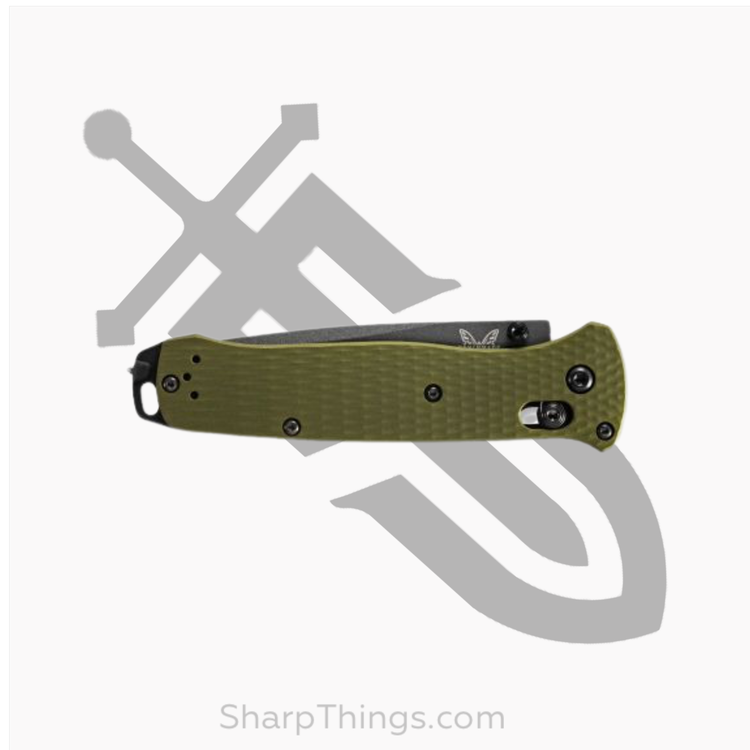 Benchmade - 537SGY-1 - Bailout - Folding Knife - CPM M4 Coated Tanto P/S - 6061-T6 Aluminum - Green - Image 22