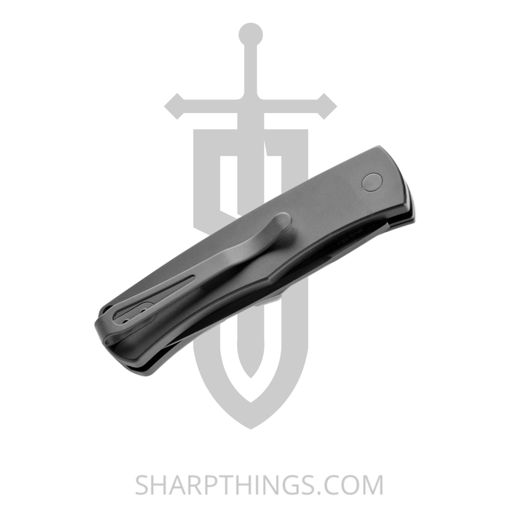 ProTech - BR-1.7 - Magic Whiskers - Automatic Knife - 154CM Coated Drop Point - Aluminum - Black - Image 13