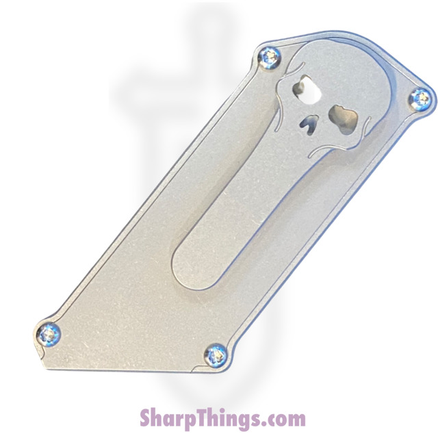 Chaves Knives - CHUBSLIPTi - C.H.U.B. Slipper - Folding Knife - Chaves Handy Utility Blade - Titanium - Stonewash - Image 11