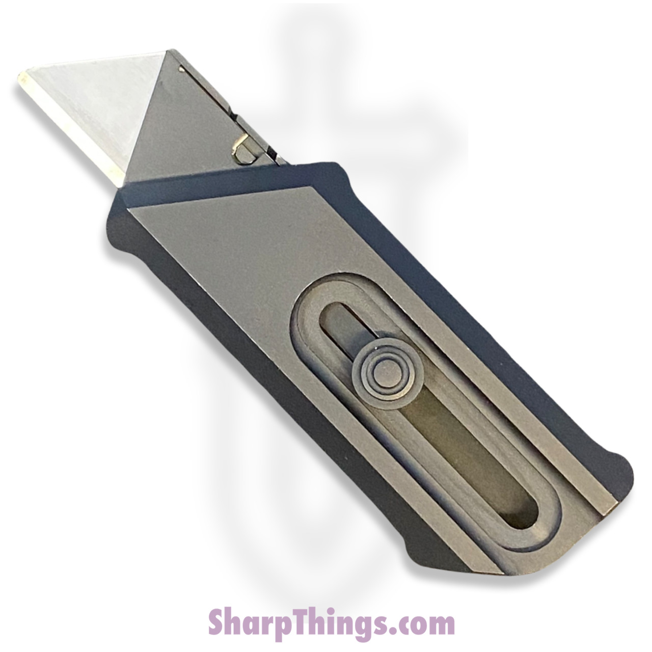 Chaves Knives - CHUBSLIPBLK - C.H.U.B. Slipper - Folding Knife - Chaves Handy Utility Blade - Titanium - Black - Image 12