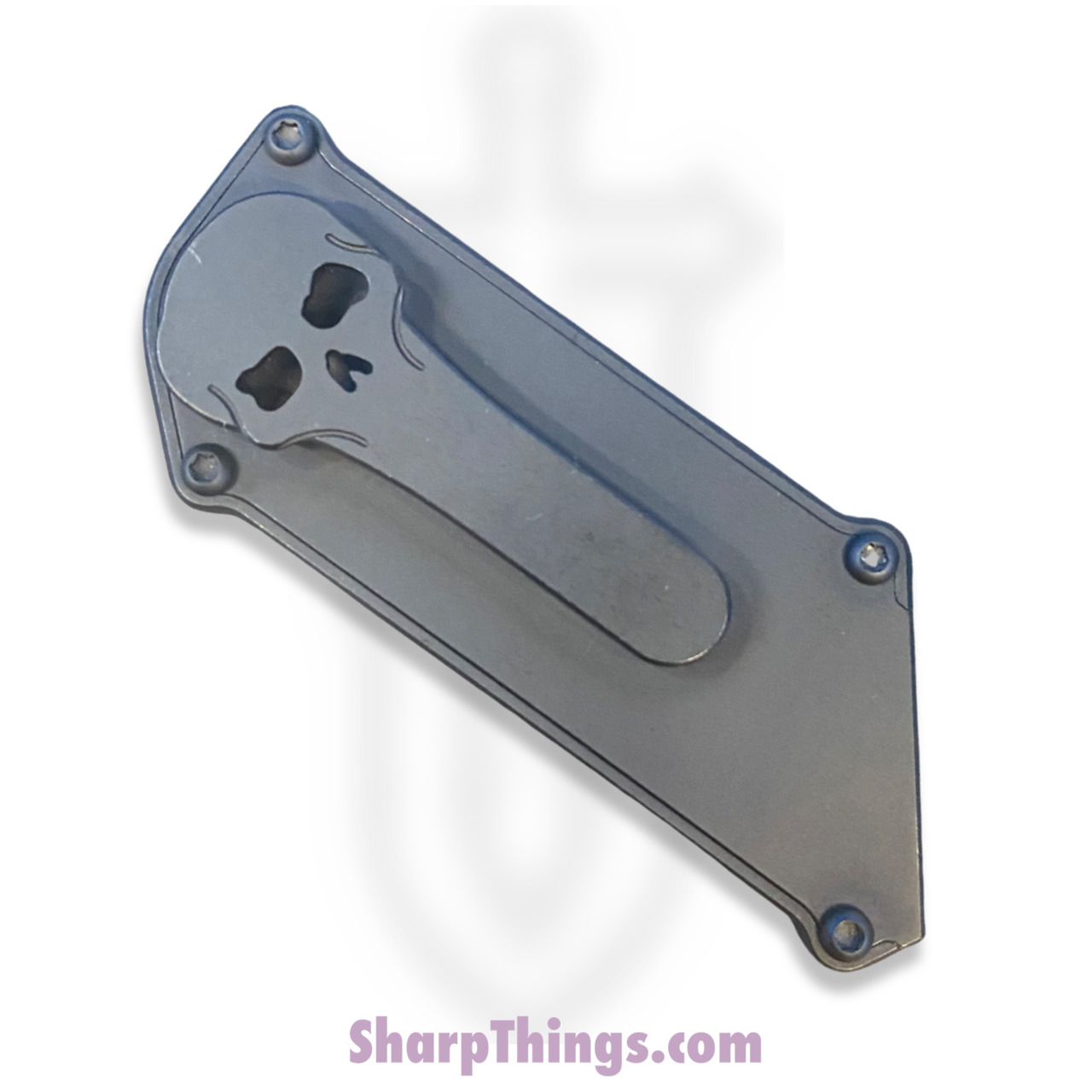 Chaves Knives - CHUBSLIPBLK - C.H.U.B. Slipper - Folding Knife - Chaves Handy Utility Blade - Titanium - Black - Image 11