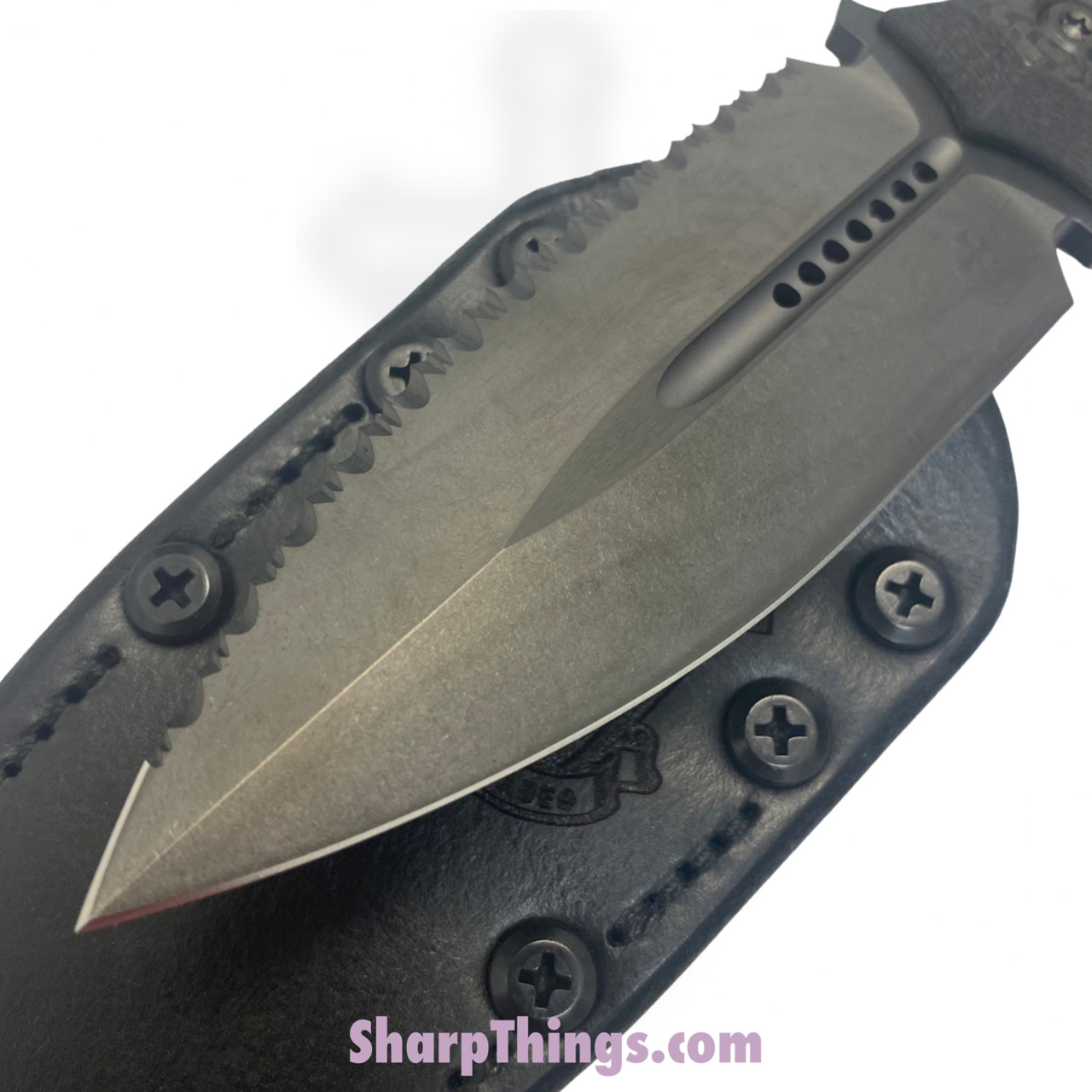 Borka Blades - SBDCLW - Custom SBD - Fixed Blade Knife - Coated Dagger P/S - Carbon Fiber - Black - Image 9