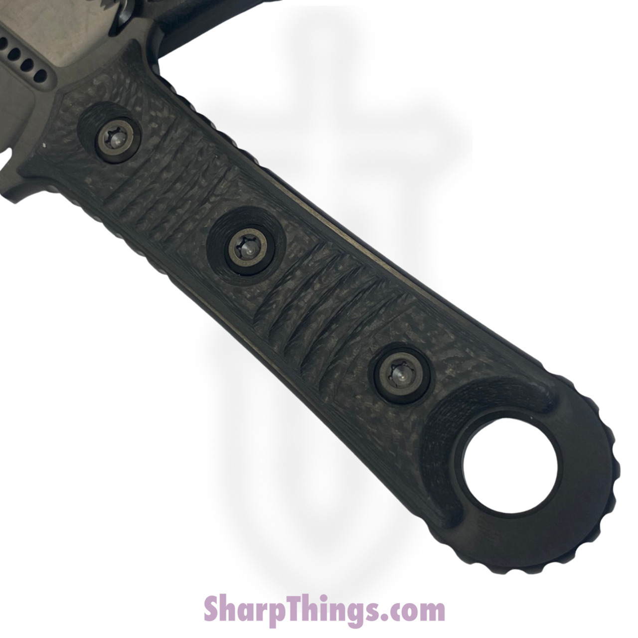 Borka Blades - SBDCLW - Custom SBD - Fixed Blade Knife - Coated Dagger P/S - Carbon Fiber - Black - Image 8