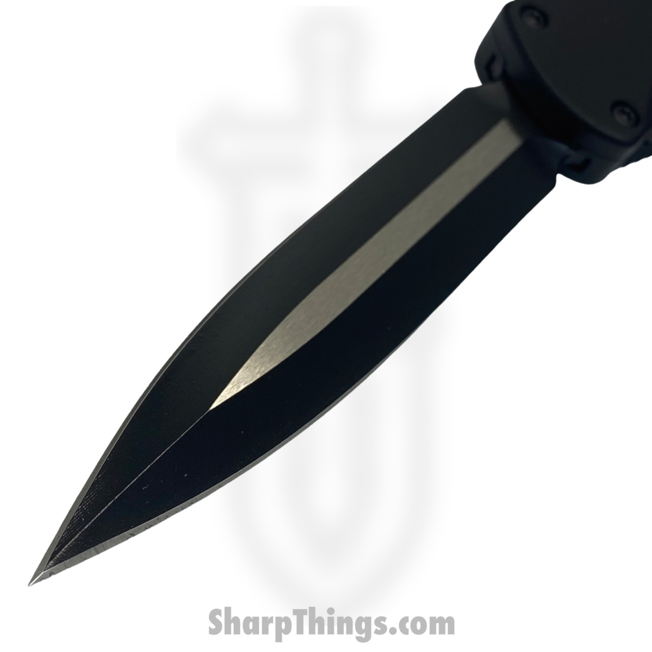 Heretic Knives - MXH032-10A - Manticore X - OTF Auto - S35VN Two Tone Dagger - 6061-T6 Aluminum - Black - Image 8