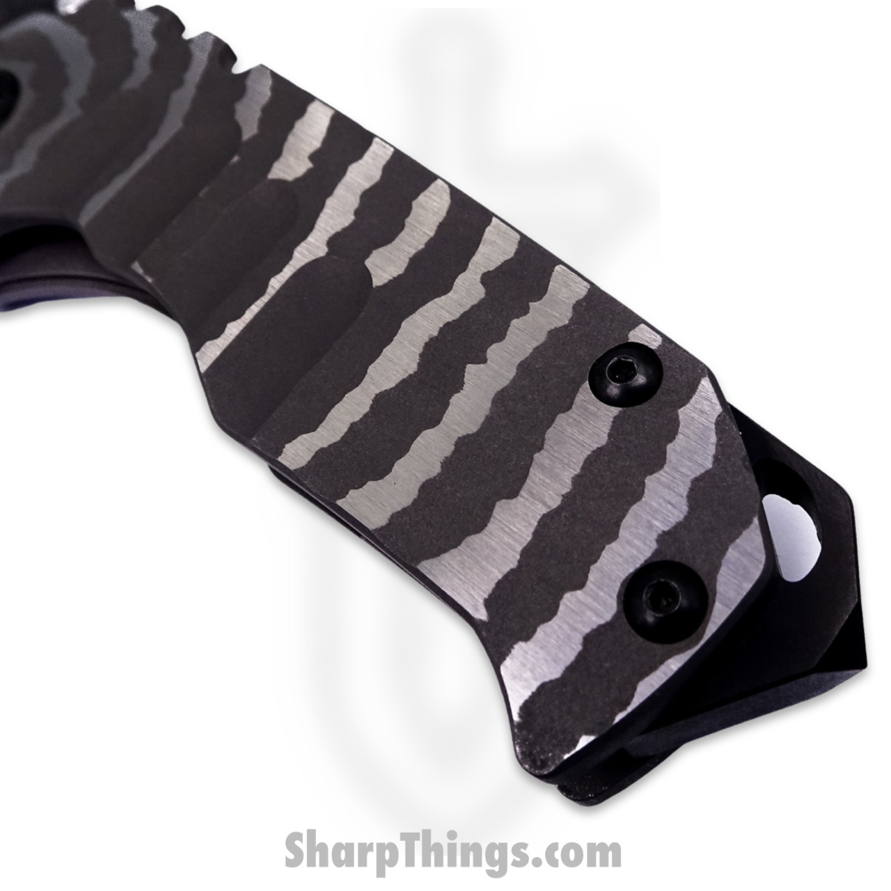 Medford Knife - MK029SPT-01TM-TPCP-BN - Praetorian Genesis "T" Tanto Folder - S35VN PVD - "Radial Tremors" - Image 7