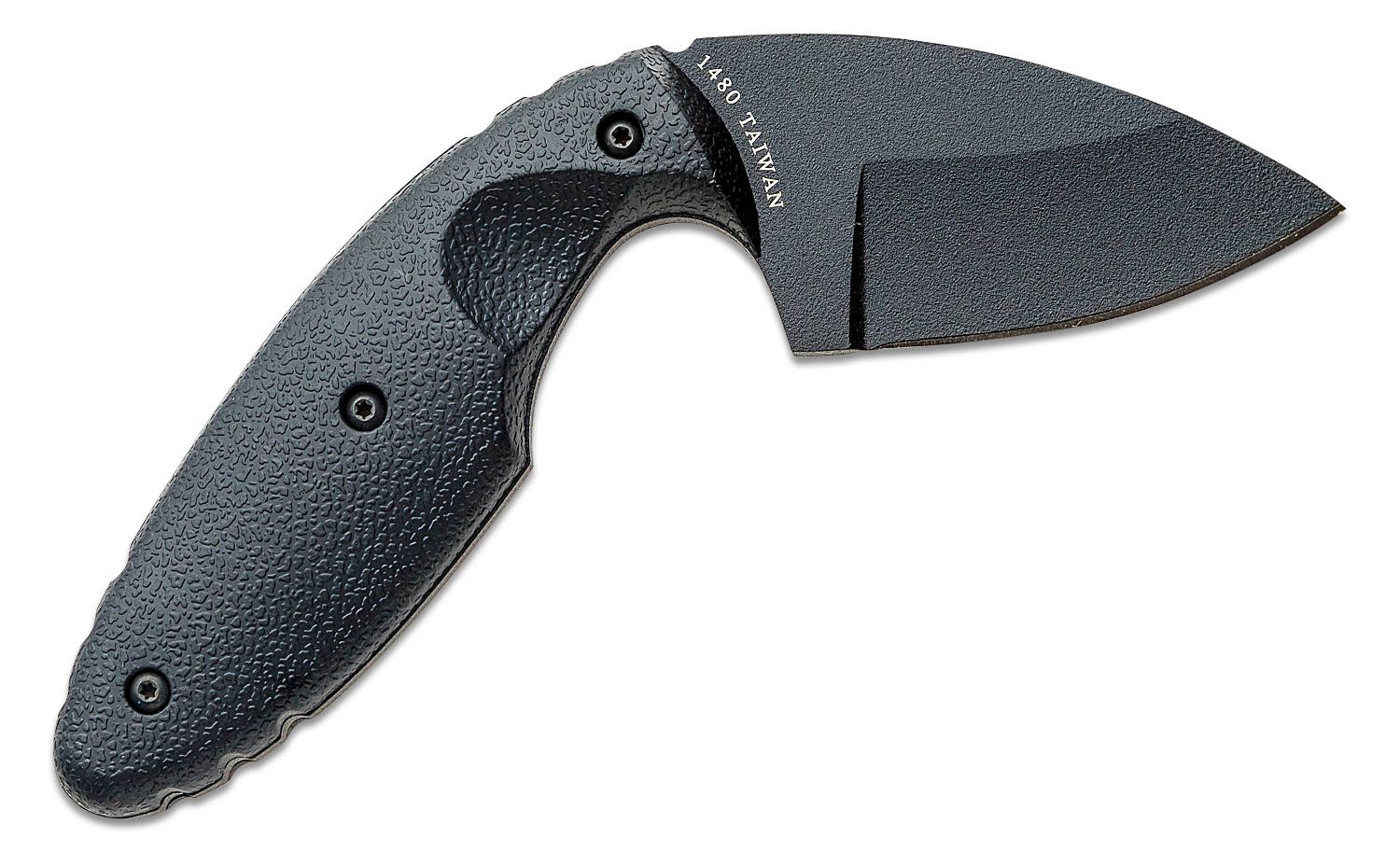 Ka-Bar - KA1480 - TDI Law Enforcement Knife - Fixed Blade Knife - AUS 8A Coated Drop Point - Zytel - Black - Image 16