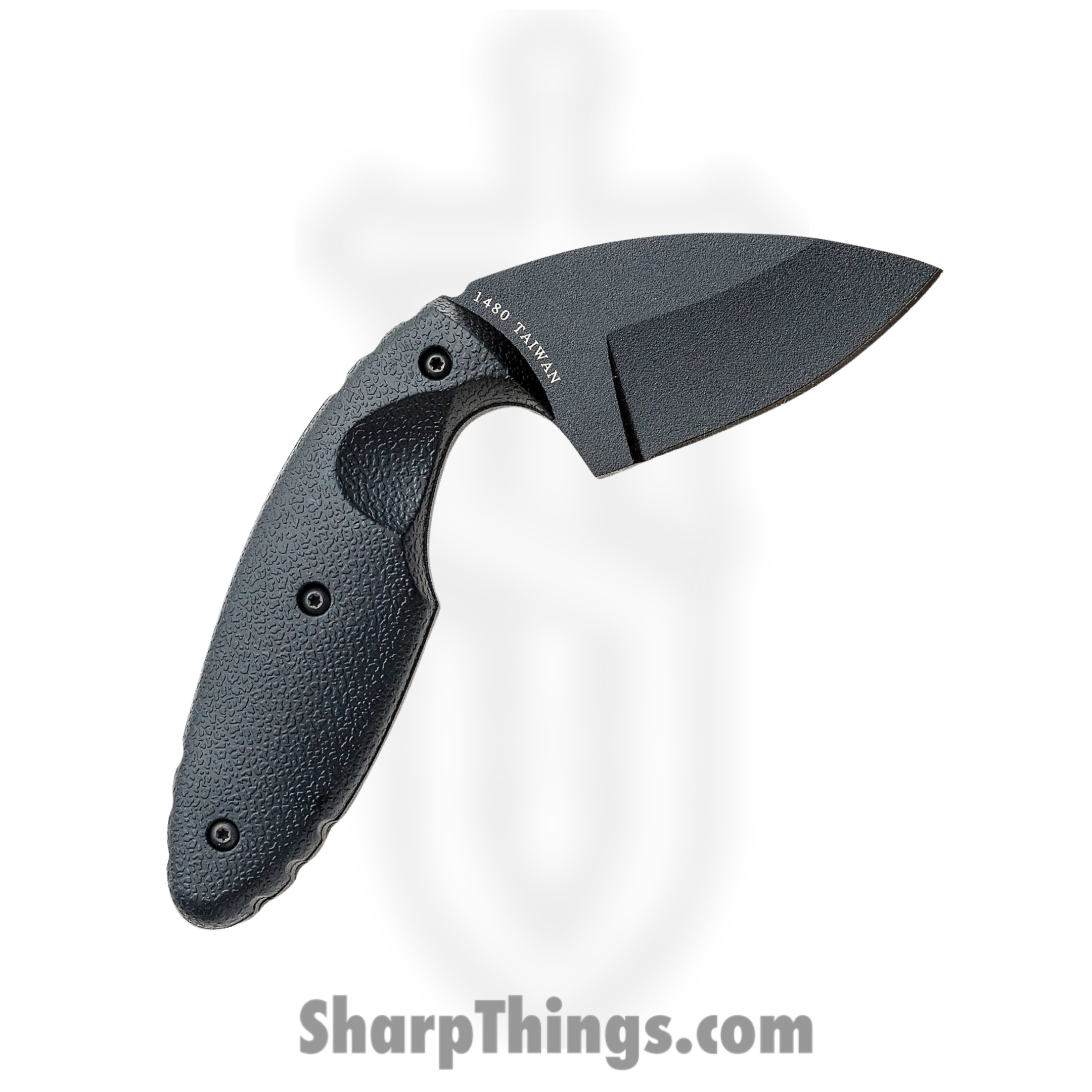 Ka-Bar - KA1480 - TDI Law Enforcement Knife - Fixed Blade Knife - AUS 8A Coated Drop Point - Zytel - Black - Image 11