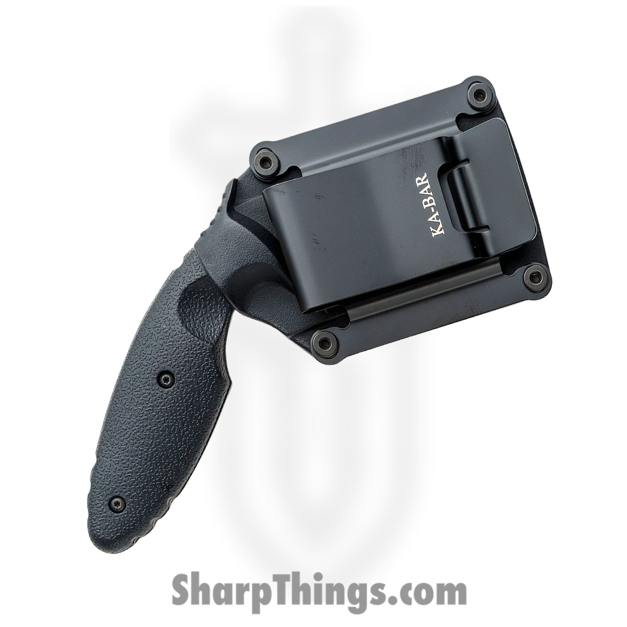 Ka-Bar - KA1480 - TDI Law Enforcement Knife - Fixed Blade Knife - AUS 8A Coated Drop Point - Zytel - Black - Image 13