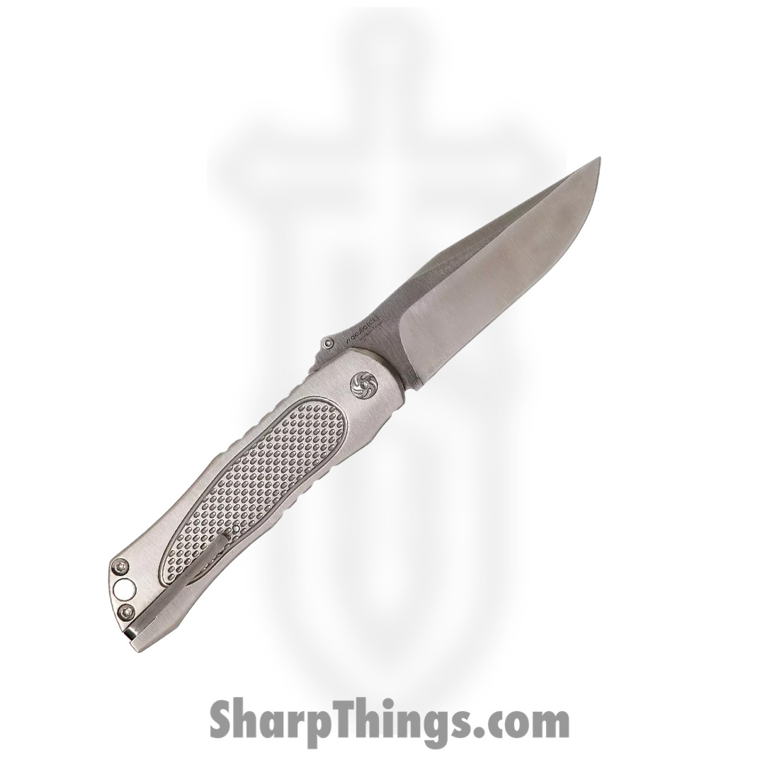 Kizer Cutlery - KI4497A2 - Wakulla - Folding Knife - KI4497A2 Wakulla Folding Knife - 6AL4V Titanium - Gray - Image 10
