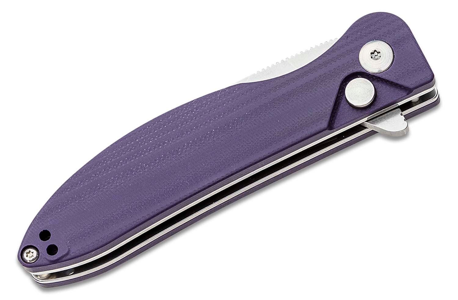 Kizer Cutlery - KIV3566N1 - Swayback - Folding Knife - KIV3566N1 Swayback Folding Knife - G10 - Green - Image 14