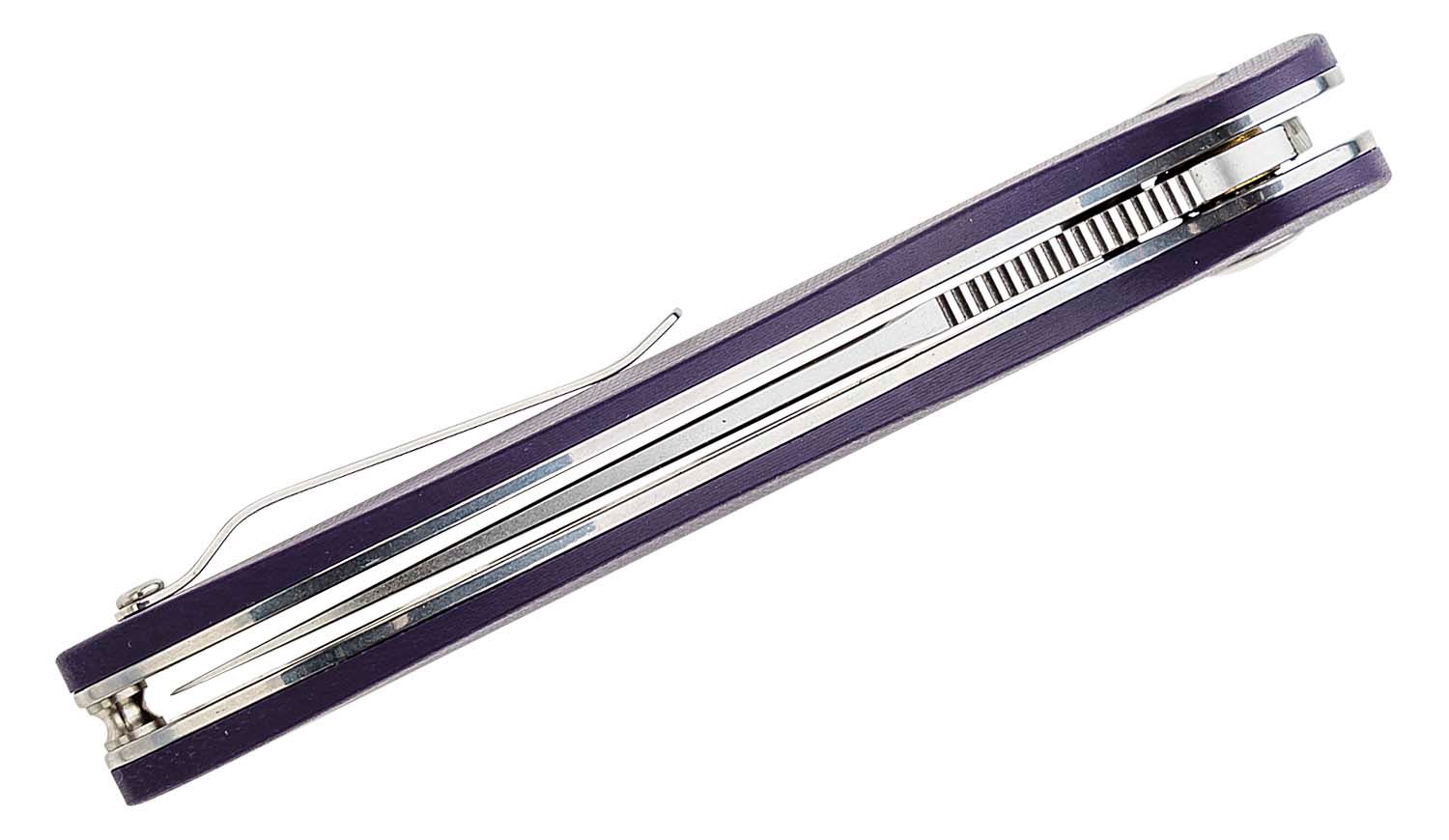 Kizer Cutlery - KIV3566N1 - Swayback - Folding Knife - KIV3566N1 Swayback Folding Knife - G10 - Green - Image 12