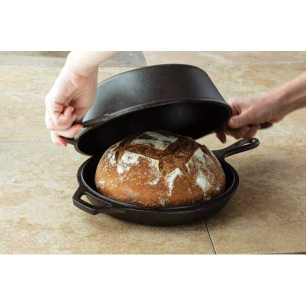 Lodge - LCC3 - 3.2 Quart Seasoned Cast Iron Combo Cooker - Image 6