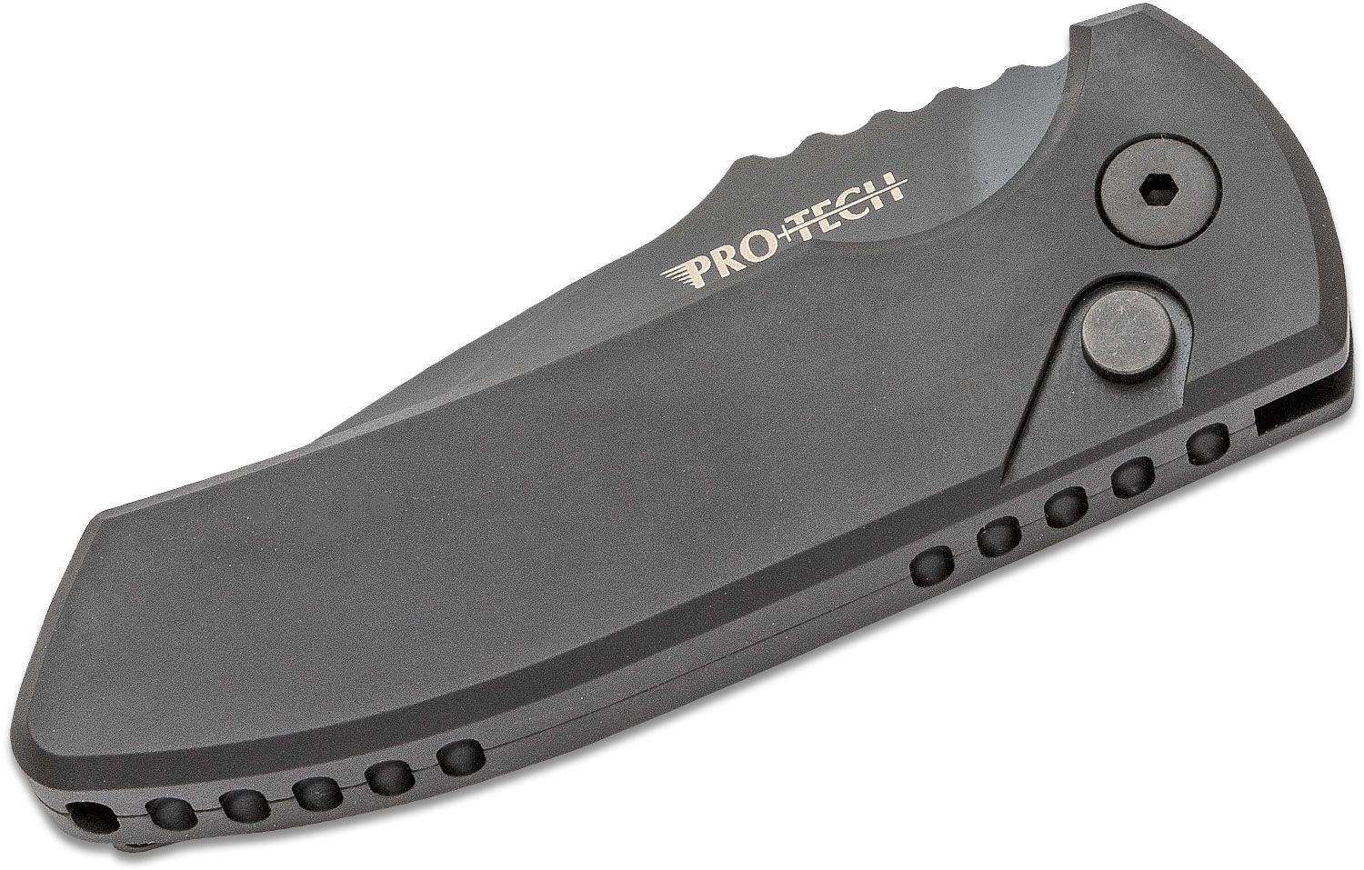 ProTech - LG403 - Les George SBR - Automatic Knife - S35VN Coated Drop Point - Aluminum - Black - Image 14