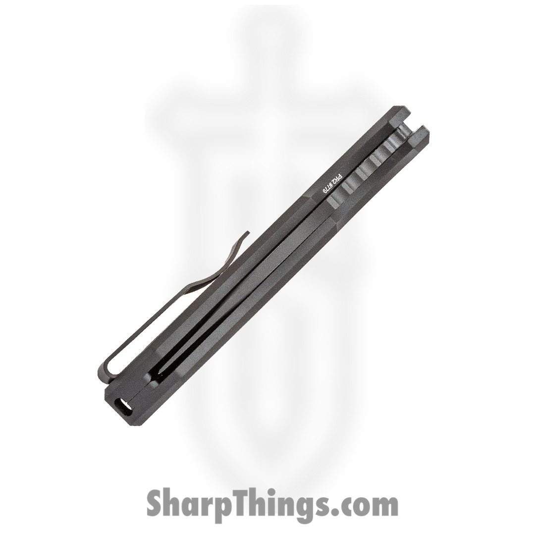 ProTech - LG403 - Les George SBR - Automatic Knife - S35VN Coated Drop Point - Aluminum - Black - Image 12