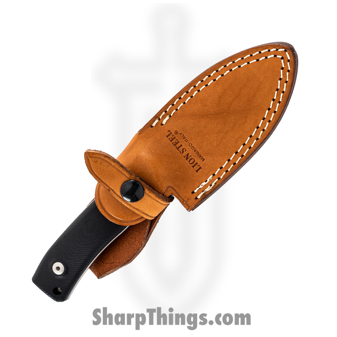 LionSTEEL - LNM4G10 - Bushcrafting - Fixed Blade Knife - LNM4G10 Bushcrafting Fixed Blade Knife - G10 - Black - Image 10